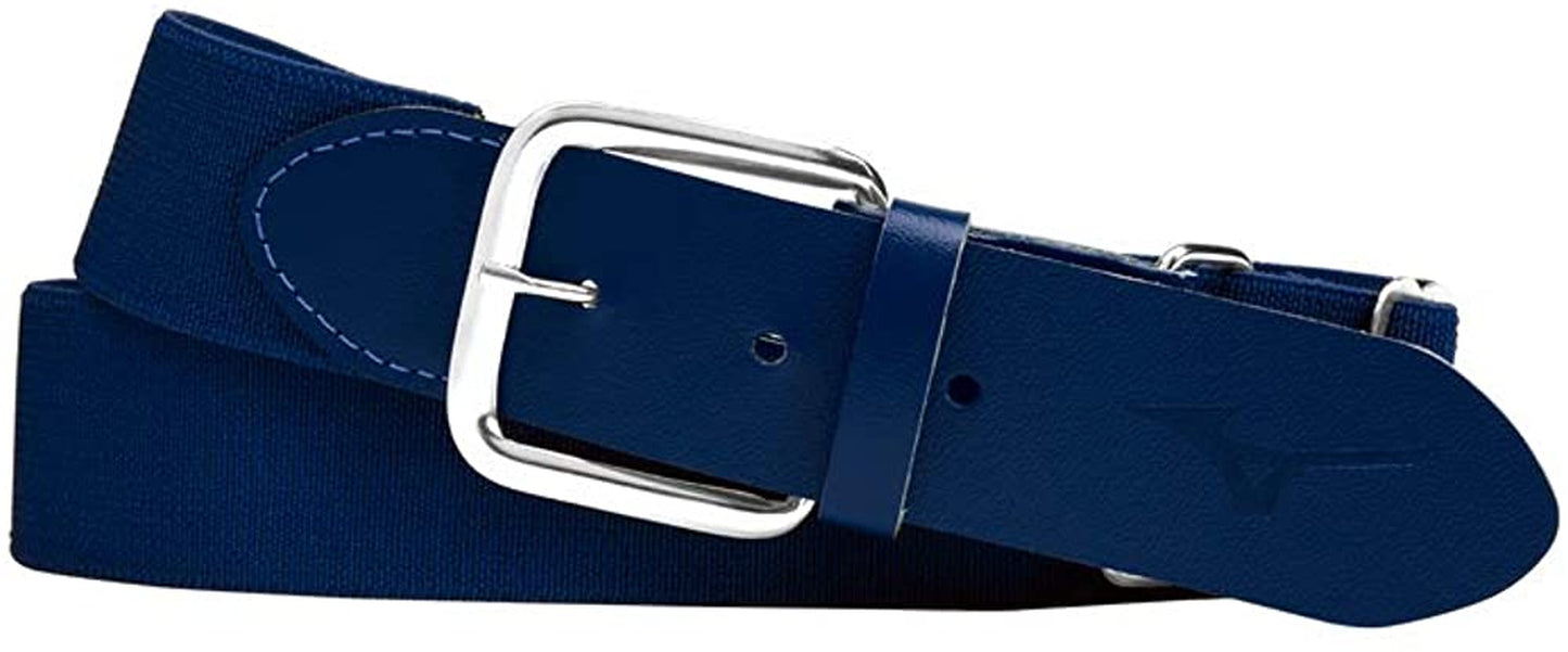 Mizuno Classic Elastic Baseball/Softball Belt | Youth and Adult Apparel & Accessories > Clothing Accessories > Belts Mizuno Navy Youth OSFM