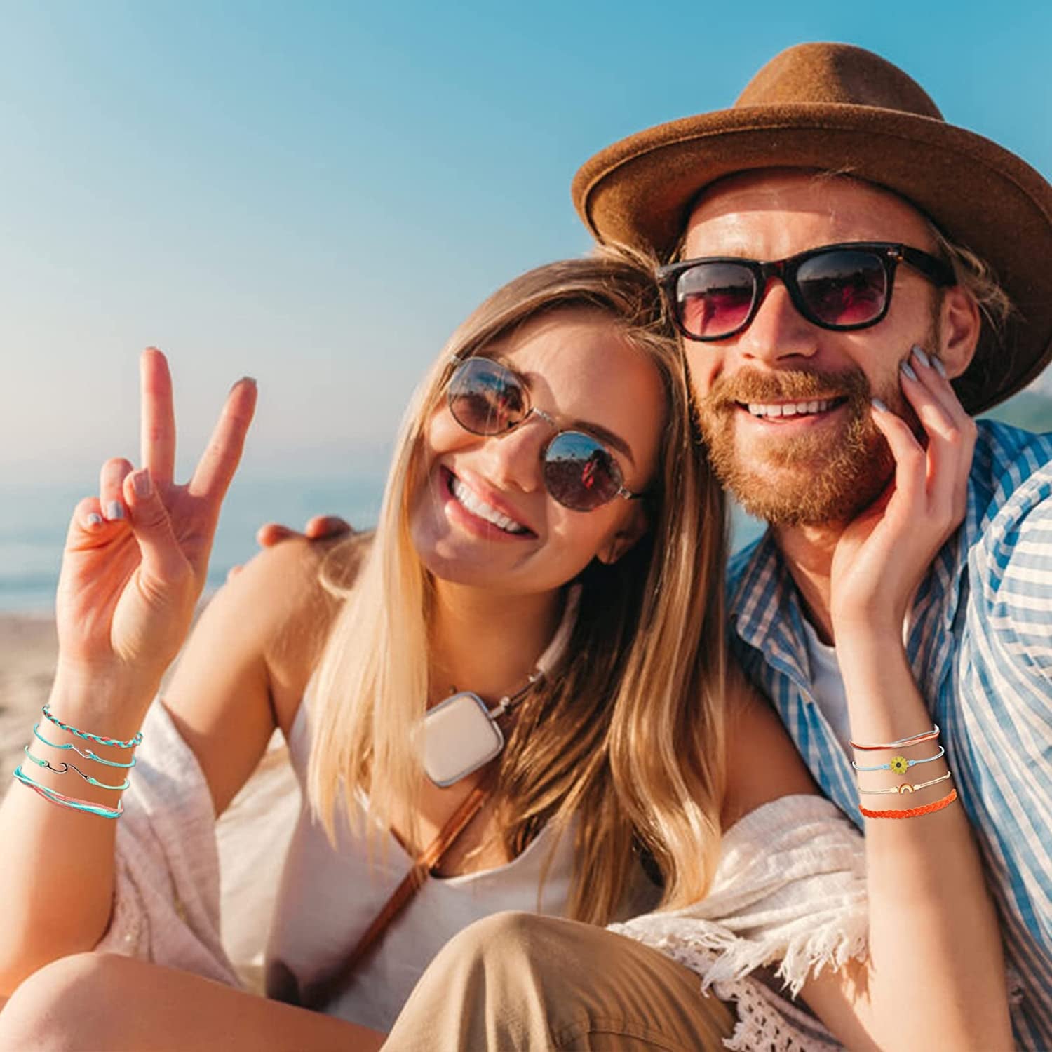 Choice of All String Bracelets for Teen Girls Boho Waterproof Bracelets Ankle Bracelets for Girls Christmas Gifts Wave Surfer Bracelets Summer Beach Anklets Apparel & Accessories > Jewelry > Anklets choice of all