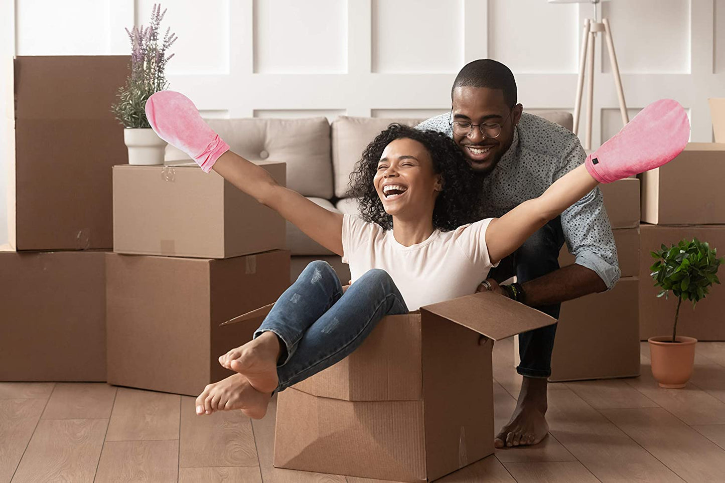 Doctor Developed Heat Therapy Arthritis Gloves / Heated Arthritis Mittens / Hand Warmers, Microwavable & Doctor Written Handbook (Lavender Scented & Universally Sized. 1 Pair) (Pink) Apparel & Accessories > Clothing Accessories > Gloves & Mittens Dr. Arthritis