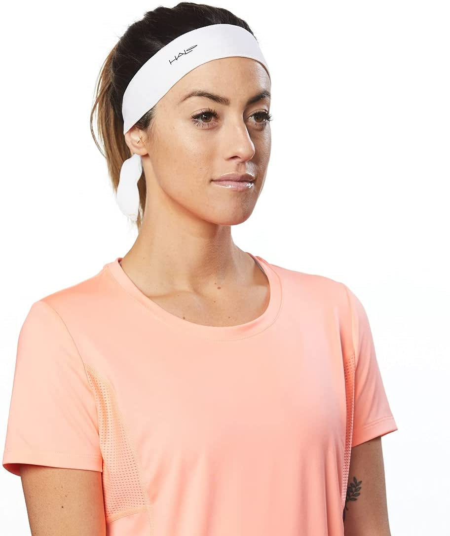 Halo Headband Halo I- Custom Fit- Tie Sweatband Pullover for Men and Women, No Slip with Moisture Wicking Dryline Fabric Apparel & Accessories > Clothing Accessories > Bandanas & Headties Halo Headband