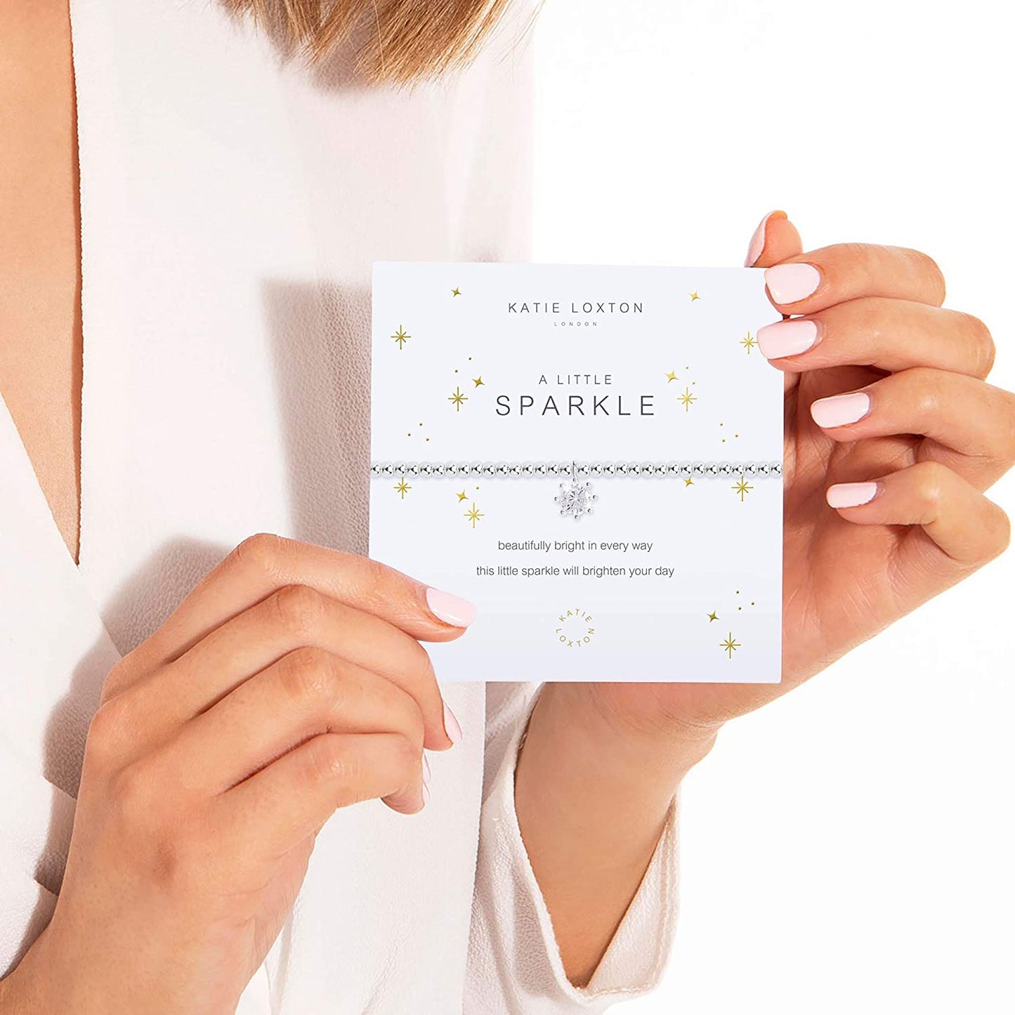 KATIE LOXTON a Little Magic Womens Stretch Adjustable Band Fashion Charm Bracelet Apparel & Accessories > Jewelry > Bracelets Katie Loxton