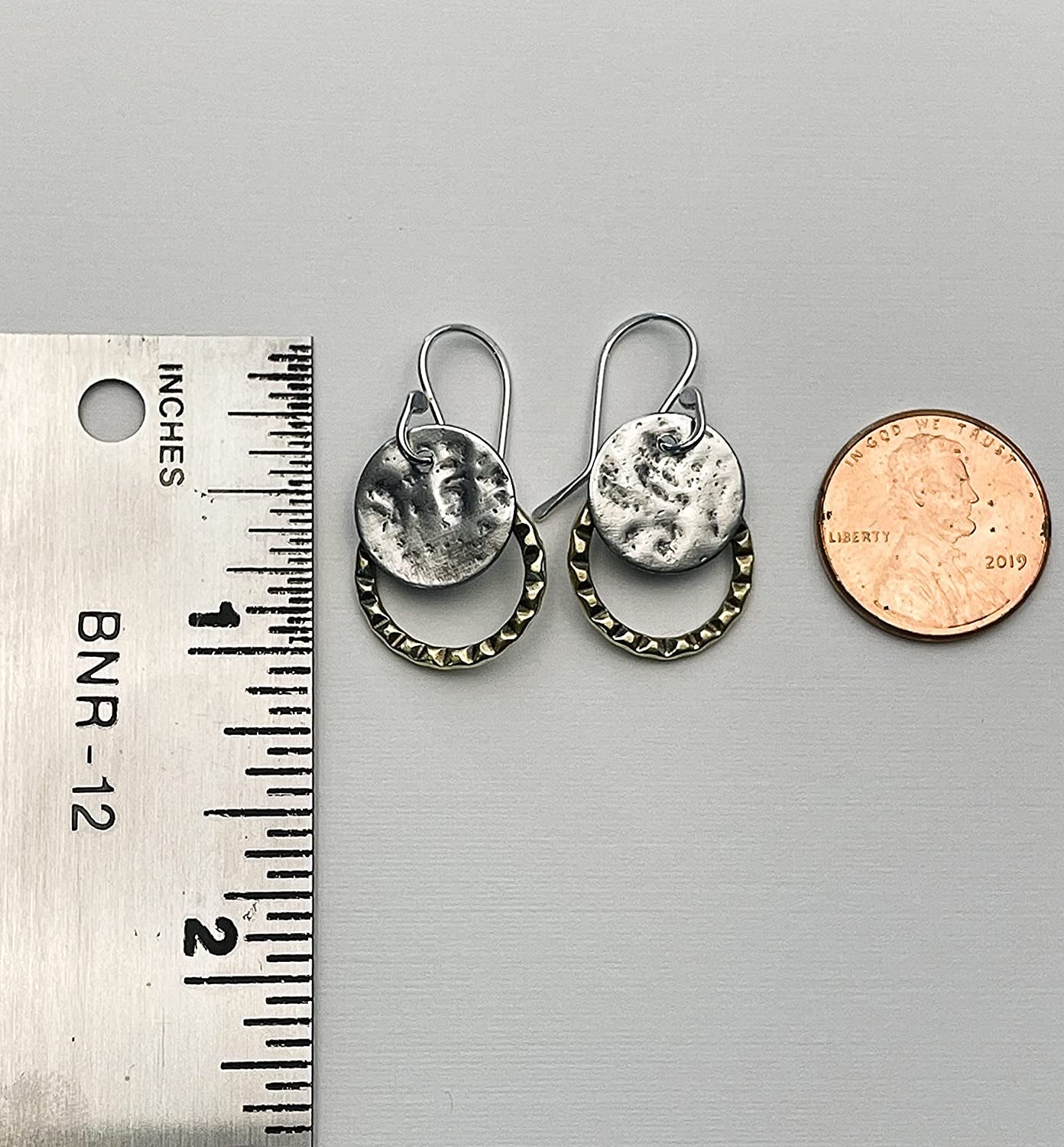 Sterling Silver Moon Earrings Dangle Earrings Gift for Her Apparel & Accessories > Jewelry > Earrings Blueskyblackbird