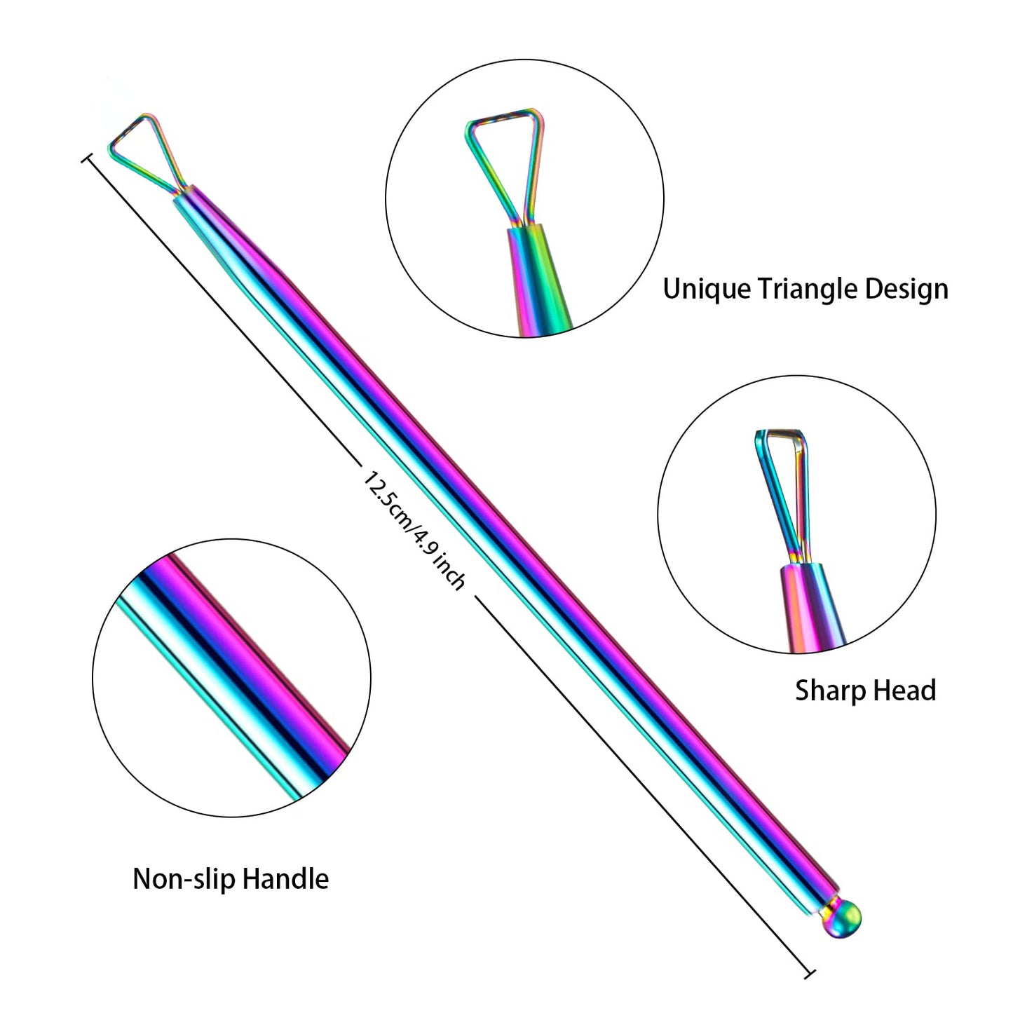 Professional Cuticle Remover Cuticle Nipper with Cuticle Pusher Cutter Stainless Steel Cuticle Trimmer Clipper Nail Gel Remover Manicure Tools for Fingernails and Toenails Health & Beauty > Personal Care > Cosmetics > Cosmetic Tools > Nail Tools Bememo