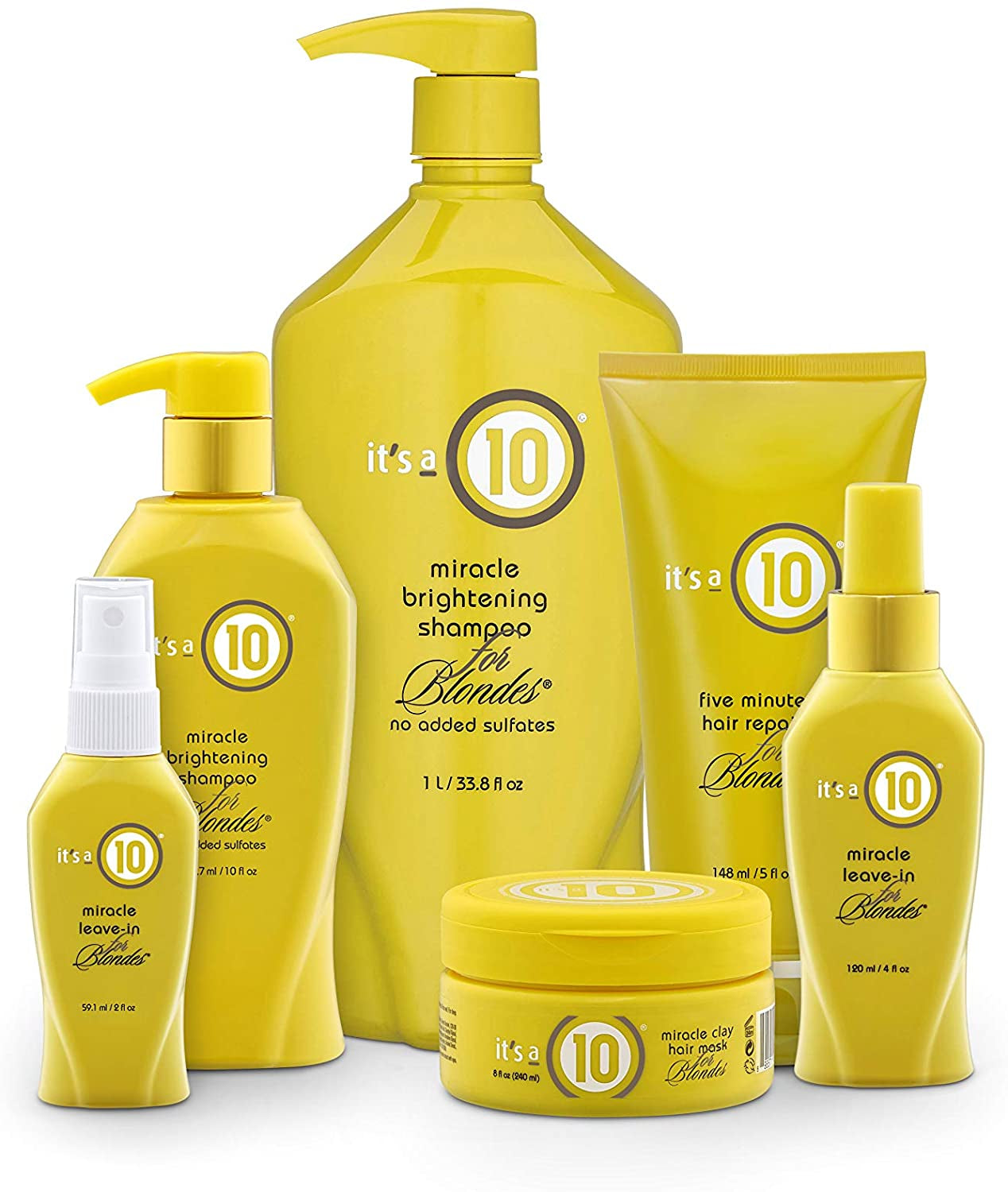 It'S a 10 Haircare Miracle Leave-In Product for Blondes, 4 Oz. (Pack of 3) Health & Beauty > Personal Care > Hair Care It's a 10 Haircare