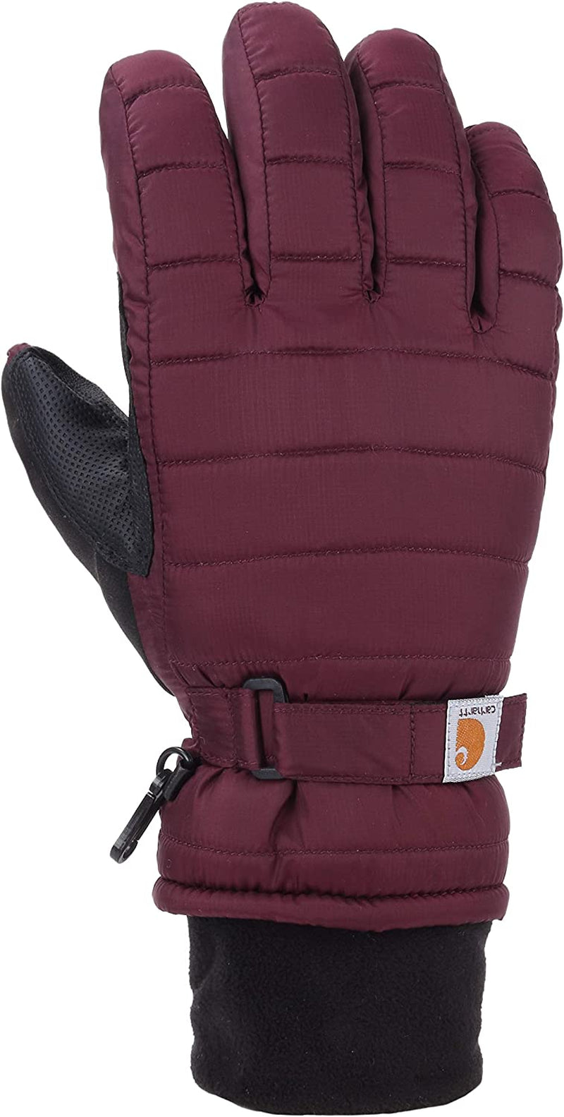 Carhartt Women'S Quilts Insulated Breathable Glove with Waterproof Wicking Insert Apparel & Accessories > Clothing Accessories > Gloves & Mittens Carhartt Men's Gloves Crabapple Small