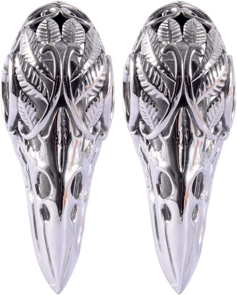 2PCS 9/16 14Mm Ear Hangers for Stretched Ears Bird Stainless Steel Ear Weights Expander Gauge Earrings for Body Piercing Jewelry Upgrade Plugs,Sliver,Steel Color,6.7X3.69Cm Apparel & Accessories > Jewelry > Body Jewelry Generic