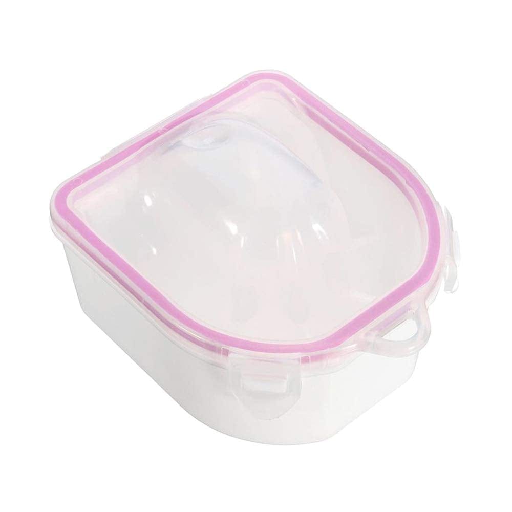 2Pcs Soaking Soak Bowl Nail Art Polish Remove Wash Soaker Tray Manicure Spa Tool Health & Beauty > Personal Care > Cosmetics > Cosmetic Tools > Nail Tools Oarkive