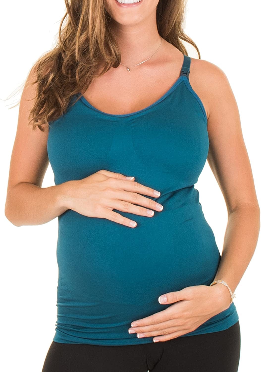 3 Pack Women'S Nursing Cami Built in Bra