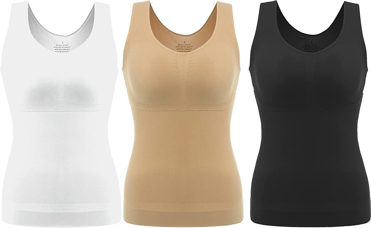 3 Pack Women'S Ultimate Comfy Medium Support Seamless Wireless Sports Bra with Removable Pads Ckpt-hbf / 3X-Large