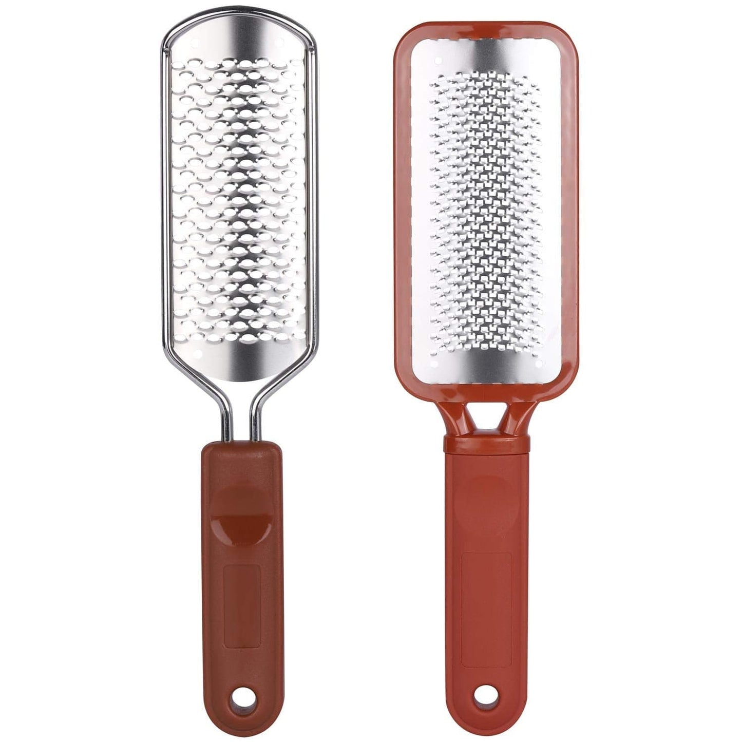 3 Pieces Colossal Foot Files Kit Foot Scrubber Foot Rasp and Double-Sided Heel File Pedicure Tools Callus Remover Stainless Steel Foot Grater for Dead Skin Professional Health & Beauty > Personal Care > Foot Care BTYMS Foot Rasp X 2