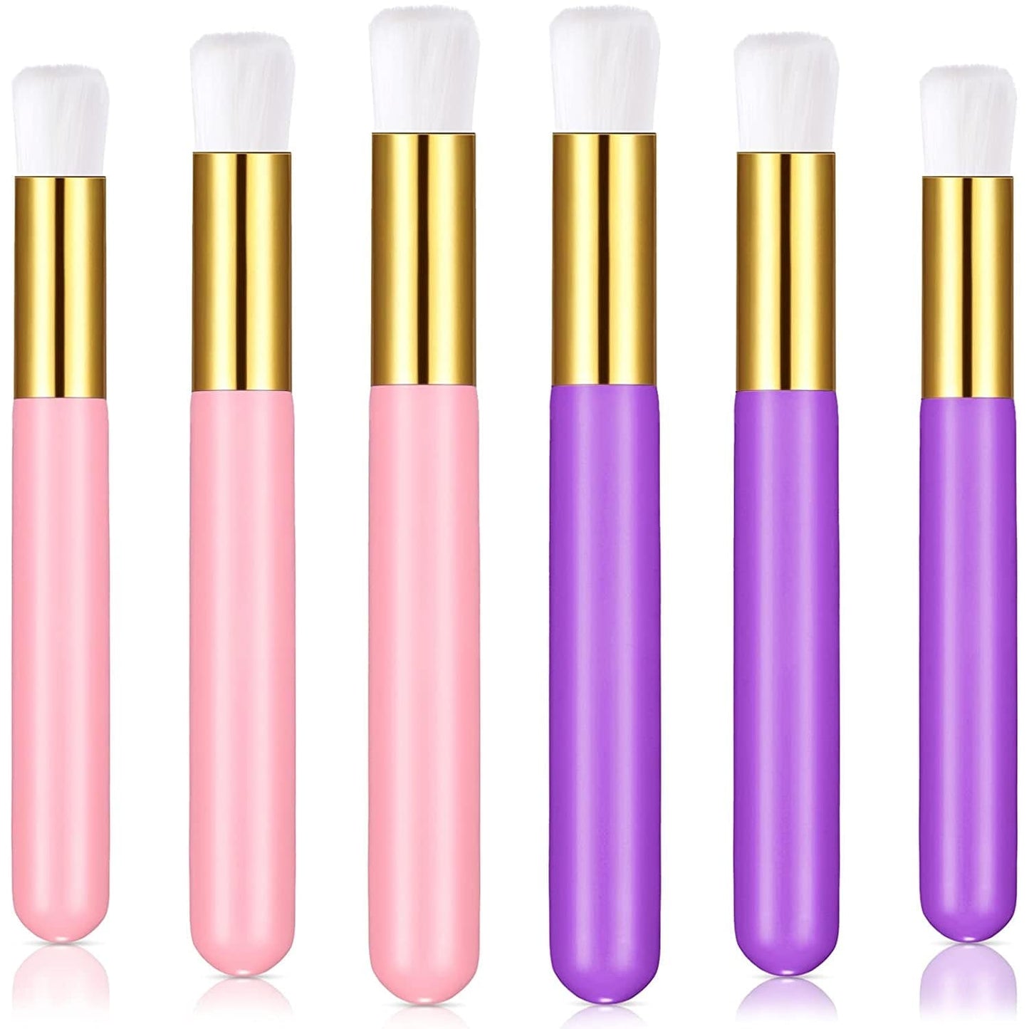 30 Pieces Lash Shampoo Brushes, Eyelash Extension Cleansing Brush Peel off Blackhead Remover Tool Nose Pore Deep Cleaning Brush Cosmetic Lash Cleanser Brush Facial Cleansing Brushes (Purple, Pink) Health & Beauty > Personal Care > Cosmetics > Cosmetic Tools > Makeup Tools Shappy Pink,Purple
