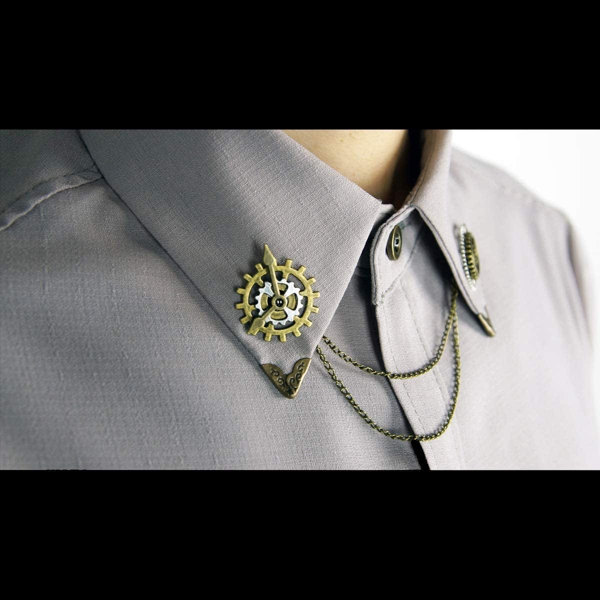 300 Gram (Approx. 210Pcs) Assorted Antique Steampunk Gears Charms Pendant Clock Watch Wheel Gear for Crafting, Jewelry Making