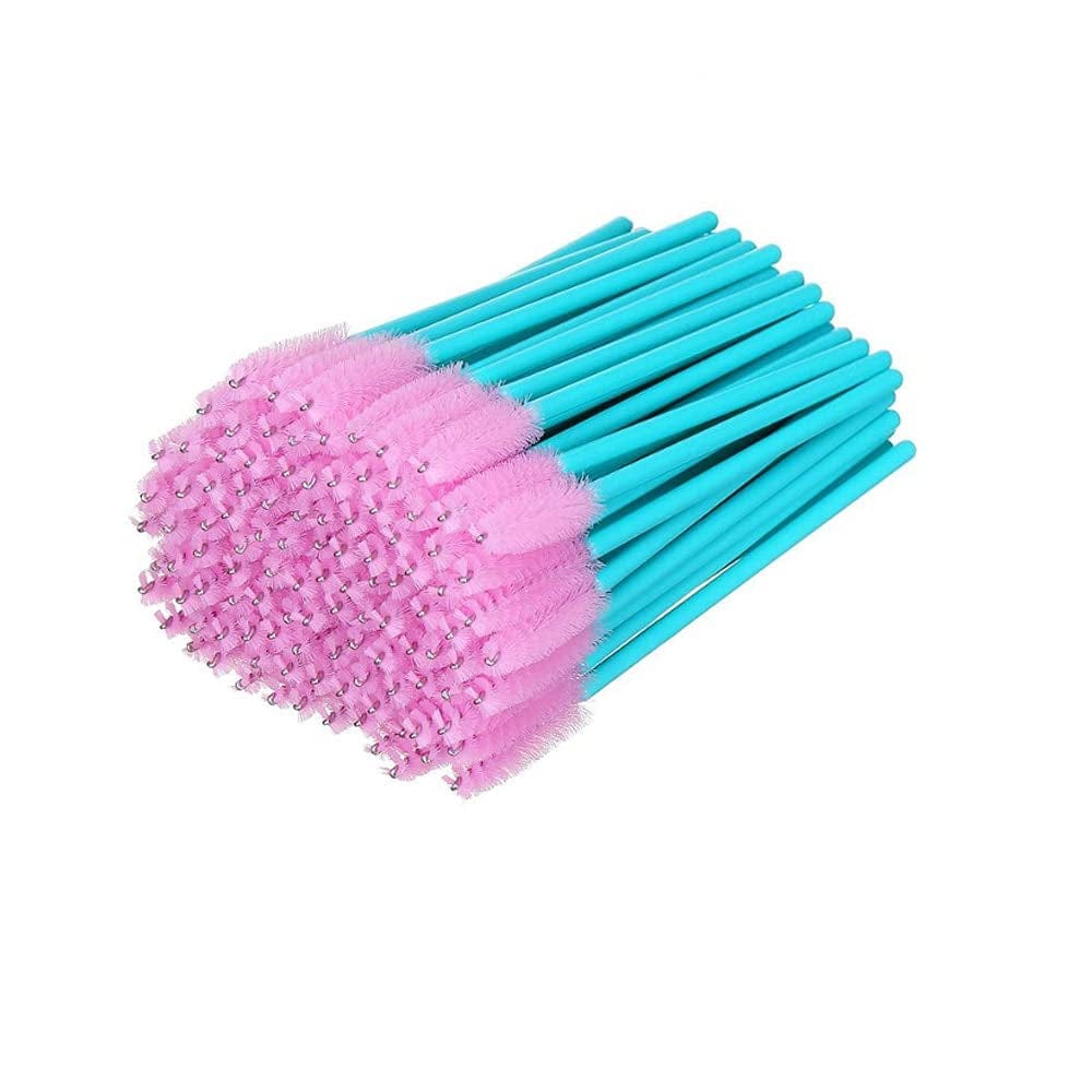 300 Pack Disposable Mascara Wands Eye Lash Brushes Eyelash Extension Tool Makeup Brush Kit, Blue/Pink Health & Beauty > Personal Care > Cosmetics > Cosmetic Tools > Makeup Tools myaokue-up Blue/Pink-100pcs
