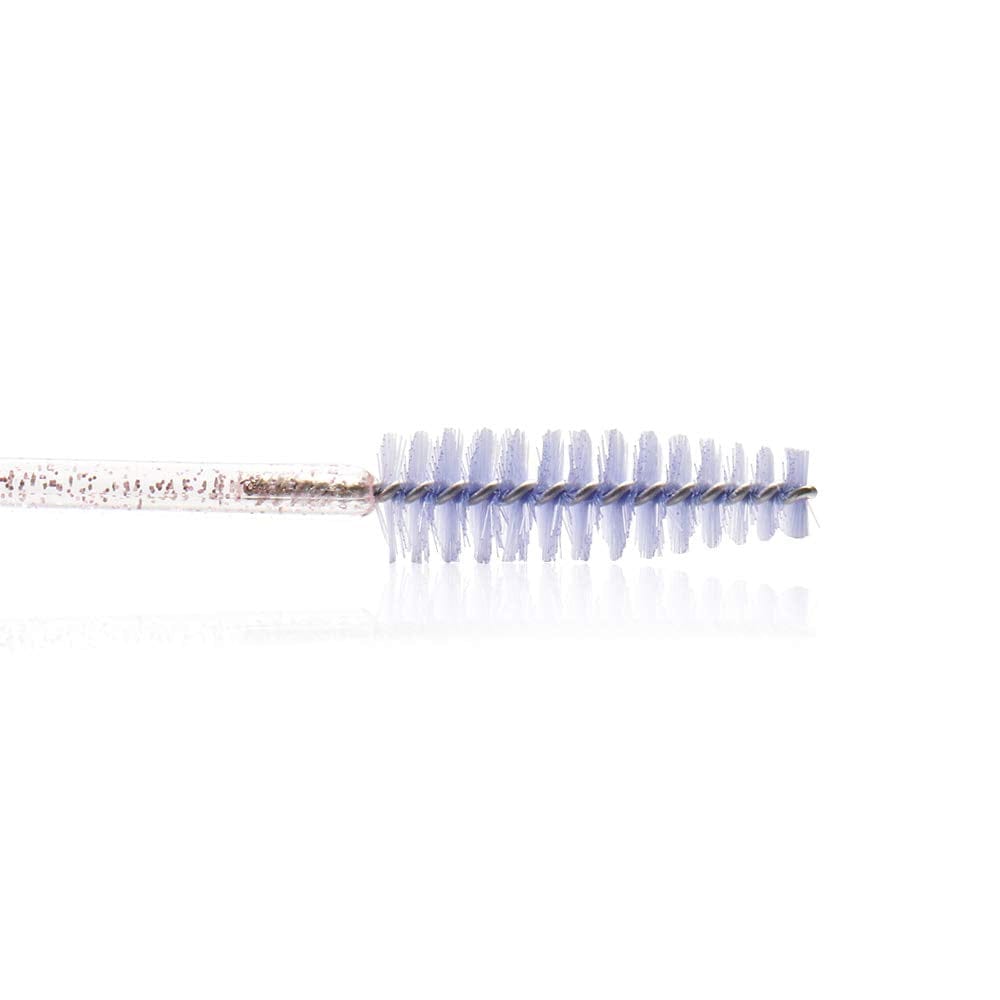 300 Pack Disposable Mascara Wands for Eyelash Extensions Eye Lash Applicators Makeup Brushes Tool Kits, Crystal Pink Handle (Light Purple) Health & Beauty > Personal Care > Cosmetics > Cosmetic Tools > Makeup Tools myaokue-up