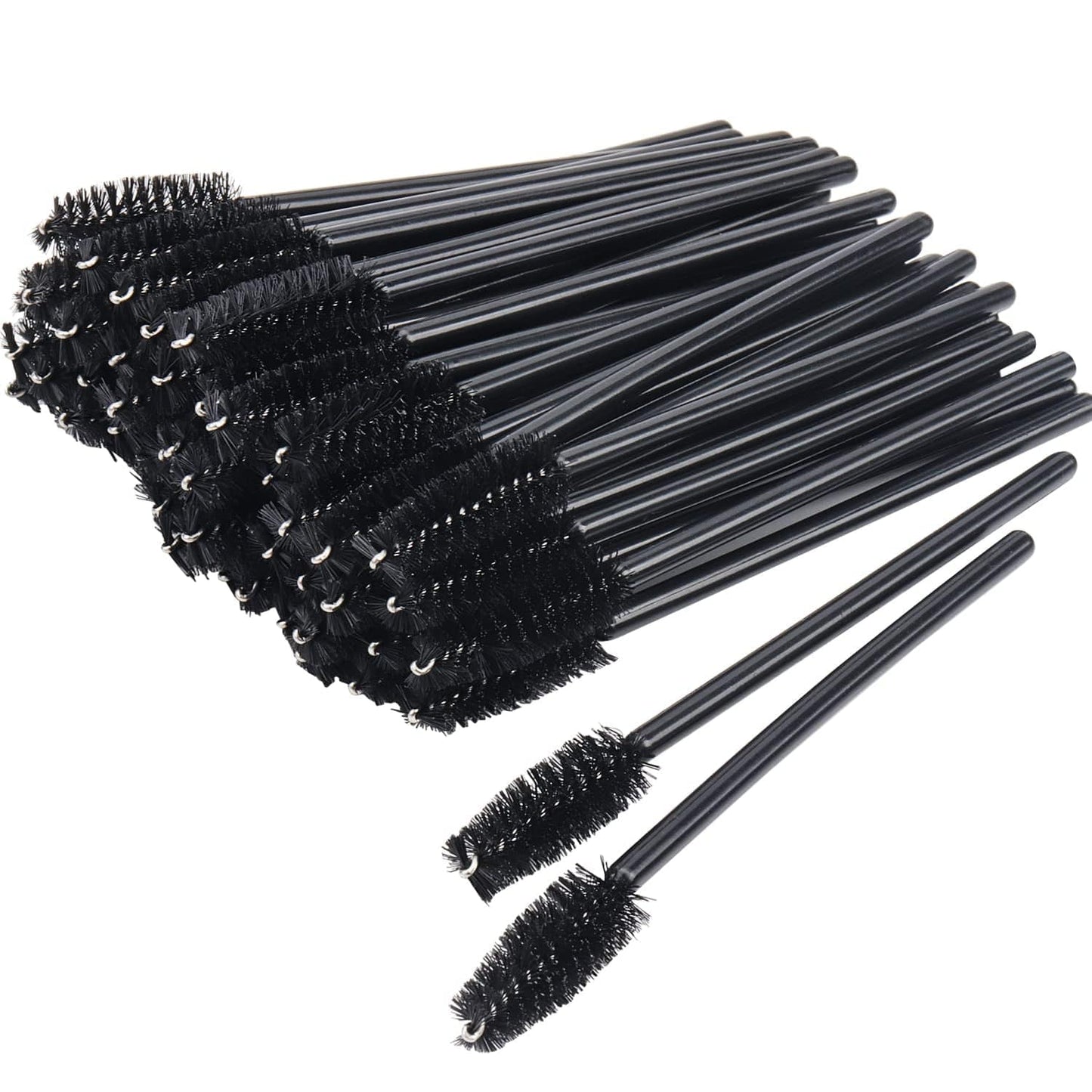 300 Pack Mascara Wands Disposable Eyelash Brushes for Lash Extensions Eye Brow Applicators Makeup Brush Tool, Gold/Black Health & Beauty > Personal Care > Cosmetics > Cosmetic Tools > Makeup Tools Yisu Black-Handle100pcs