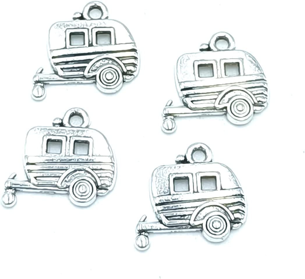 30Pcs Craft Supplies Antique Silver Wings Angel Fairy Charms Pendants Jewelry Findings,For Earring Bracelet Necklace Jewelry DIY Craft Making 27 X 24Mm (Antique Silver) 35 Ancient Silver