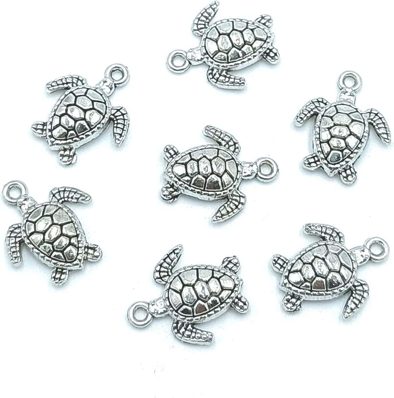 30Pcs Craft Supplies Antique Silver Wings Angel Fairy Charms Pendants Jewelry Findings,For Earring Bracelet Necklace Jewelry DIY Craft Making 27 X 24Mm (Antique Silver) 12 Ancient Silver