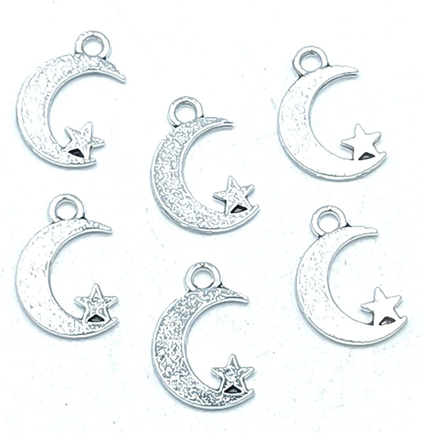 30Pcs Craft Supplies Antique Silver Wings Angel Fairy Charms Pendants Jewelry Findings,For Earring Bracelet Necklace Jewelry DIY Craft Making 27 X 24Mm (Antique Silver) 33 Ancient Silver