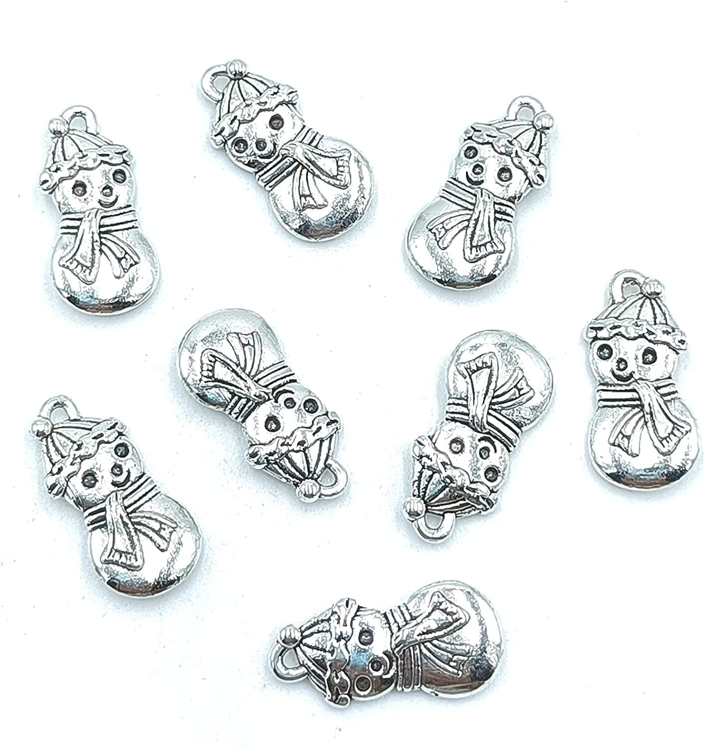 30Pcs Craft Supplies Antique Silver Wings Angel Fairy Charms Pendants Jewelry Findings,For Earring Bracelet Necklace Jewelry DIY Craft Making 27 X 24Mm (Antique Silver) 5 Ancient Silver
