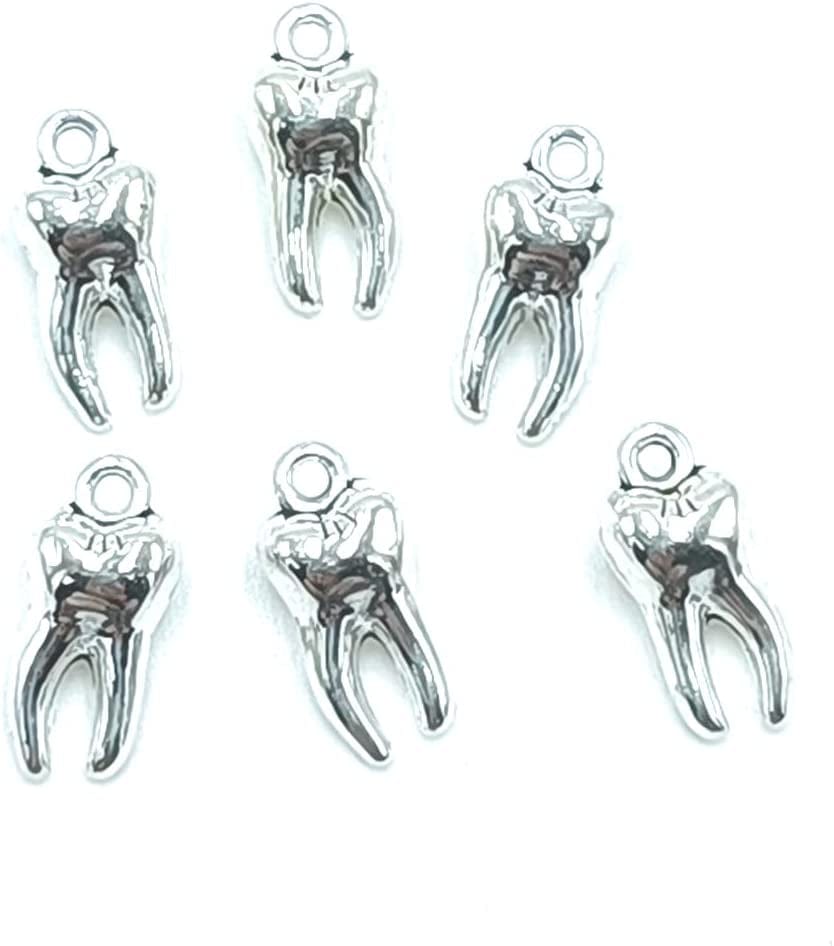 30Pcs Craft Supplies Antique Silver Wings Angel Fairy Charms Pendants Jewelry Findings,For Earring Bracelet Necklace Jewelry DIY Craft Making 27 X 24Mm (Antique Silver) 45 Ancient Silver