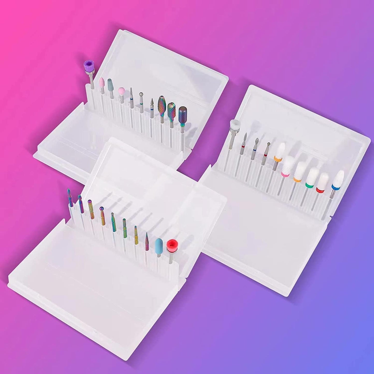 30Pcs Nail Drill Bits,3/32 Inch Ceramic Drill Bits for Nails Sets Acrylic, Diamond Cuticle Efile Carbide Remover Bits for Home Salon Acrylic Gel Nail Manicure Pedicure Tools(Come with 3 Cases) Health & Beauty > Personal Care > Cosmetics > Cosmetic Tools > Nail Tools Depvko