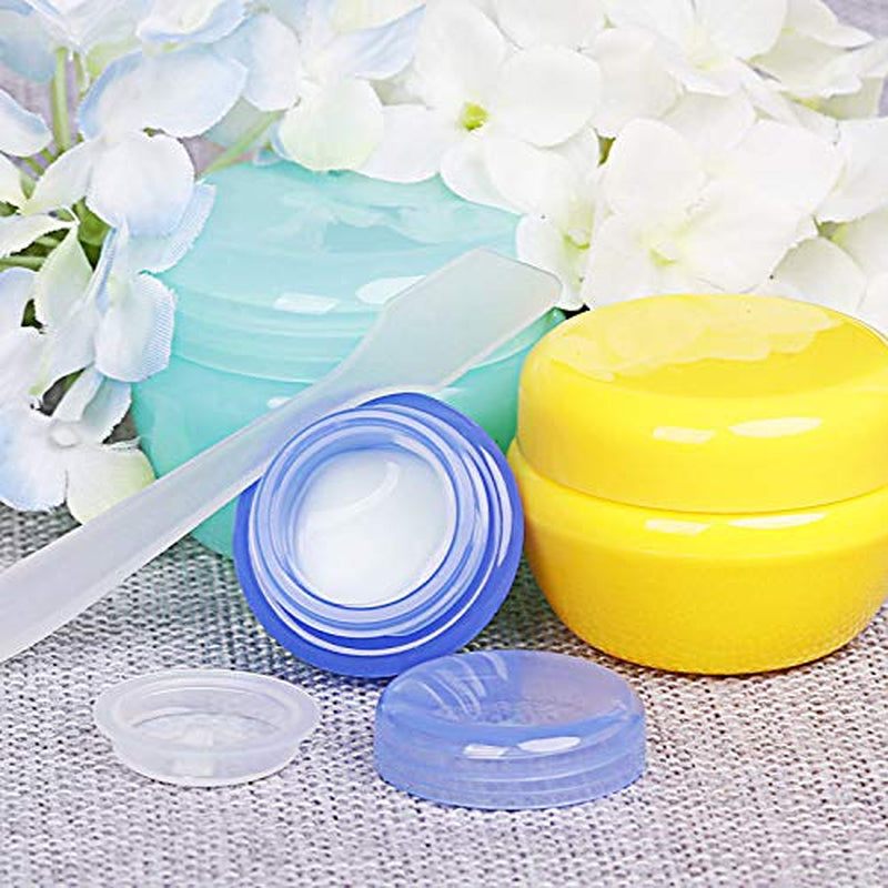 Greatforu 50Pcs Cosmetic Spatula for Face Cream Stick Plastic Frosted Tip Spoon Disposable Makeup Tool for Easy Mixing, Sampling, Waxing DIY Beauty Tools, 3.2'' X 0.6'', Clear, Pink, Purple Health & Beauty > Personal Care > Cosmetics > Cosmetic Tools > Skin Care Tools GreatforU