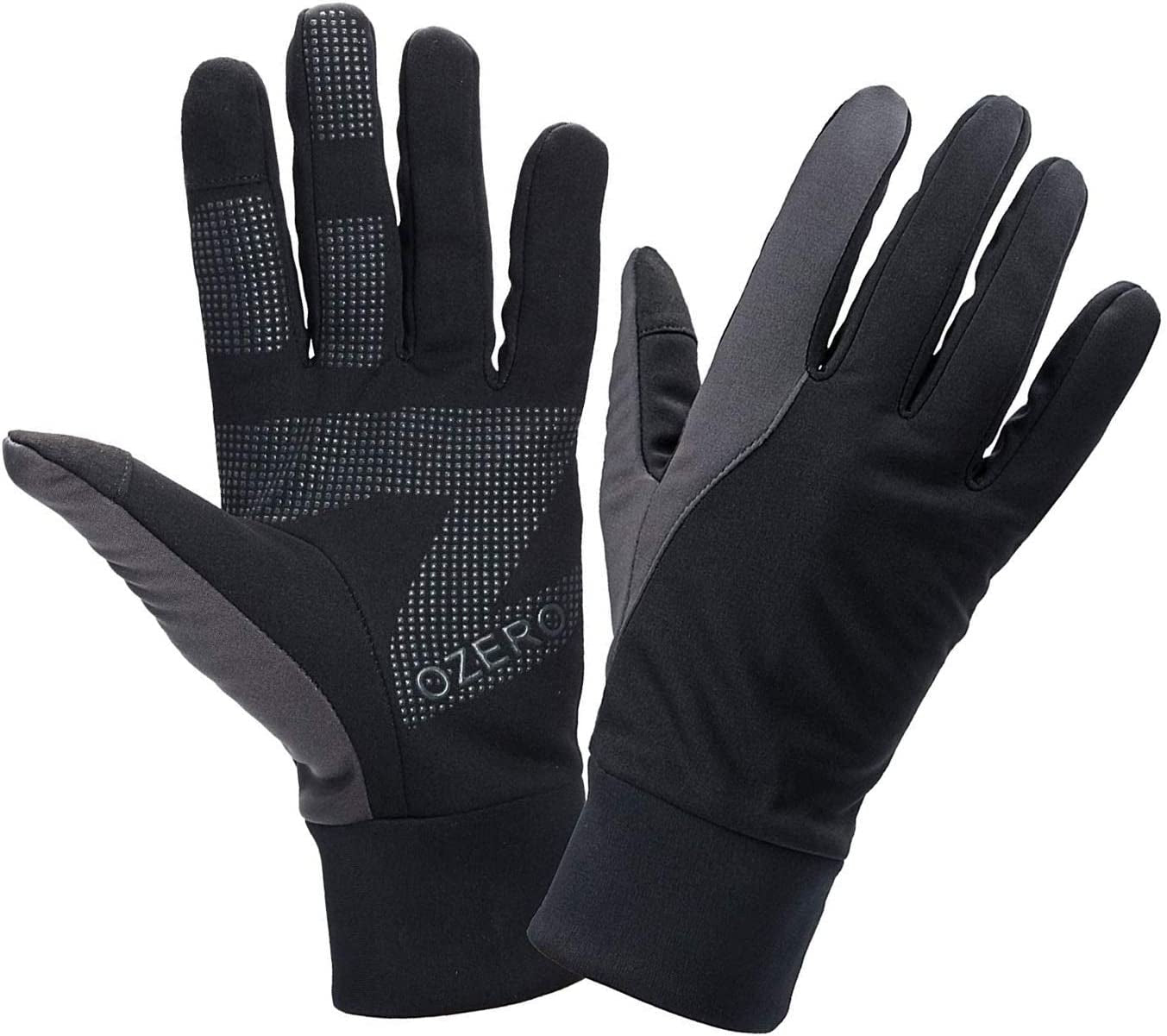 OZERO Winter Gloves for Women - Touchscreen Anti-Slip Palm Windproof Thermal Cycling Glove for Texting Hiking Driving Running Apparel & Accessories > Clothing Accessories > Gloves & Mittens SHENZHEN HONGFUYA TRADE Co.,Ltd Medium