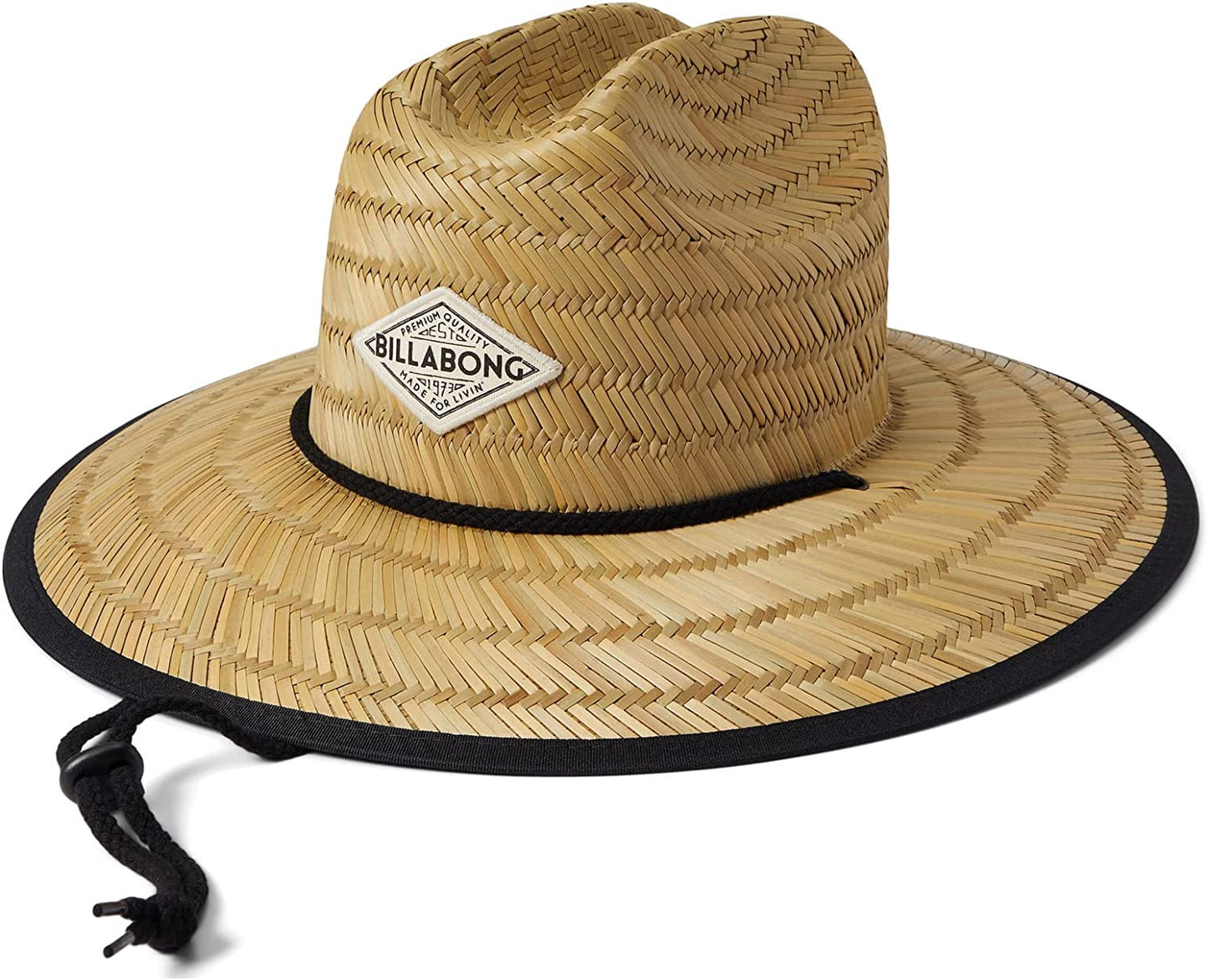 Billabong Women'S Classic Straw Tipton Sun Hat Apparel & Accessories > Clothing Accessories > Hats Billabong Off-black 1 One Size