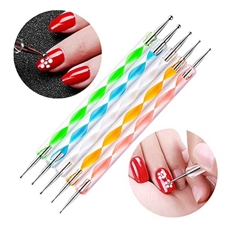 FULINJOY 10PCS Dotting Tools Set for Nail Art, Embossing Stylus for Painting Rocks Mandalas, Art Dot Tools Health & Beauty > Personal Care > Cosmetics > Cosmetic Tools > Nail Tools FULINJOY