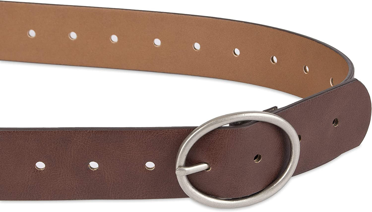 Essentials Women'S Casual Skinny Jean Belt with Single Prong Buckle Apparel & Accessories > Clothing Accessories > Belts KYLIE MAX