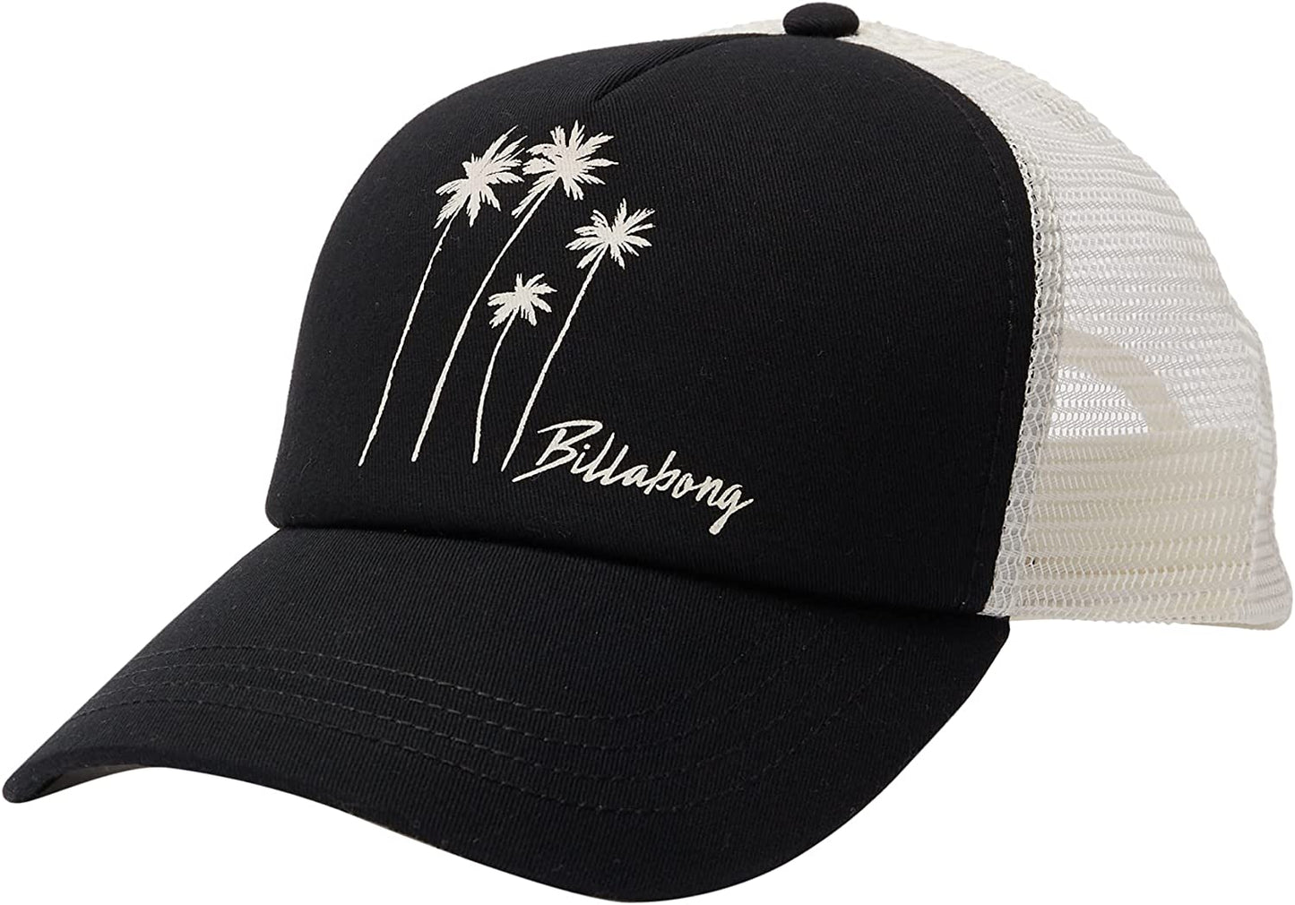 Billabong Women'S across Waves Adjustable Trucker Hat Apparel & Accessories > Clothing Accessories > Hats Billabong Black One Size