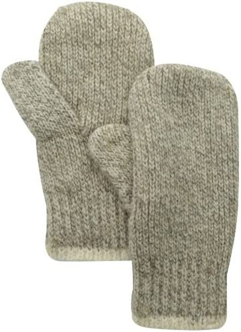 Fox River Men'S Extra Heavy Double Ragg Mitten Apparel & Accessories > Clothing Accessories > Gloves & Mittens Fox River Mills, Inc. Black Medium
