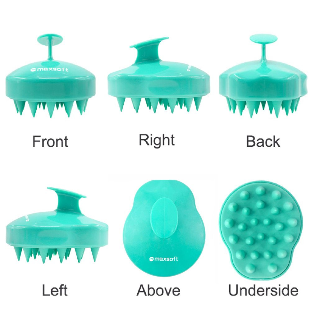 Hair Scalp Massager Shampoo Brush, Maxsoft Scalp Care Brush Health & Beauty > Personal Care > Hair Care Maxsoft