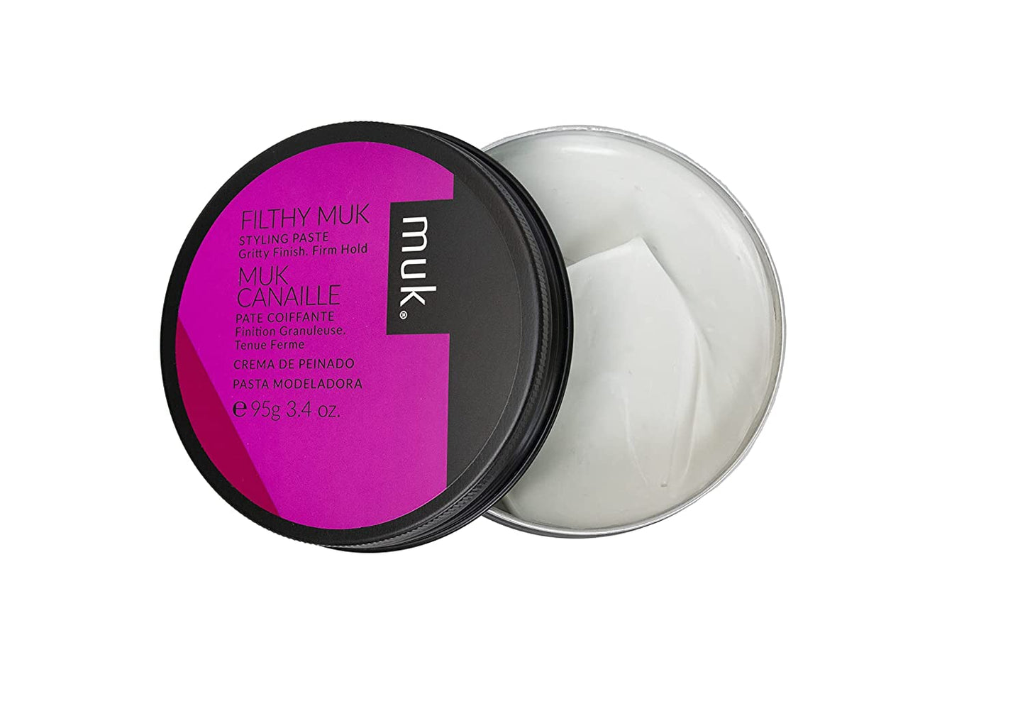 Muk Haircare Filthy Muk Gritty Finish Styling Paste, Hair Product, Hair Paste for Men, Firm Hold, Gritty Finish, Medium Shine - 3.4Oz Health & Beauty > Personal Care > Hair Care MUK.