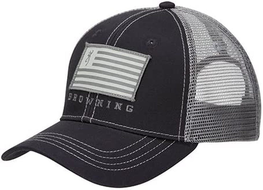 Browning Patriot Cap Slate Gray Apparel & Accessories > Clothing Accessories > Hats Browning