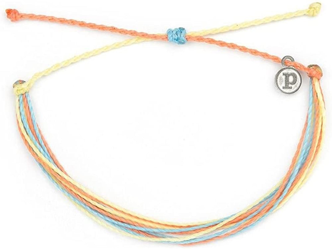 Pura Vida Anklet 100% Waterproof, Wax-Coated with Iron-Coated Copper Charm Apparel & Accessories > Jewelry > Anklets Pura Vida BeachLife