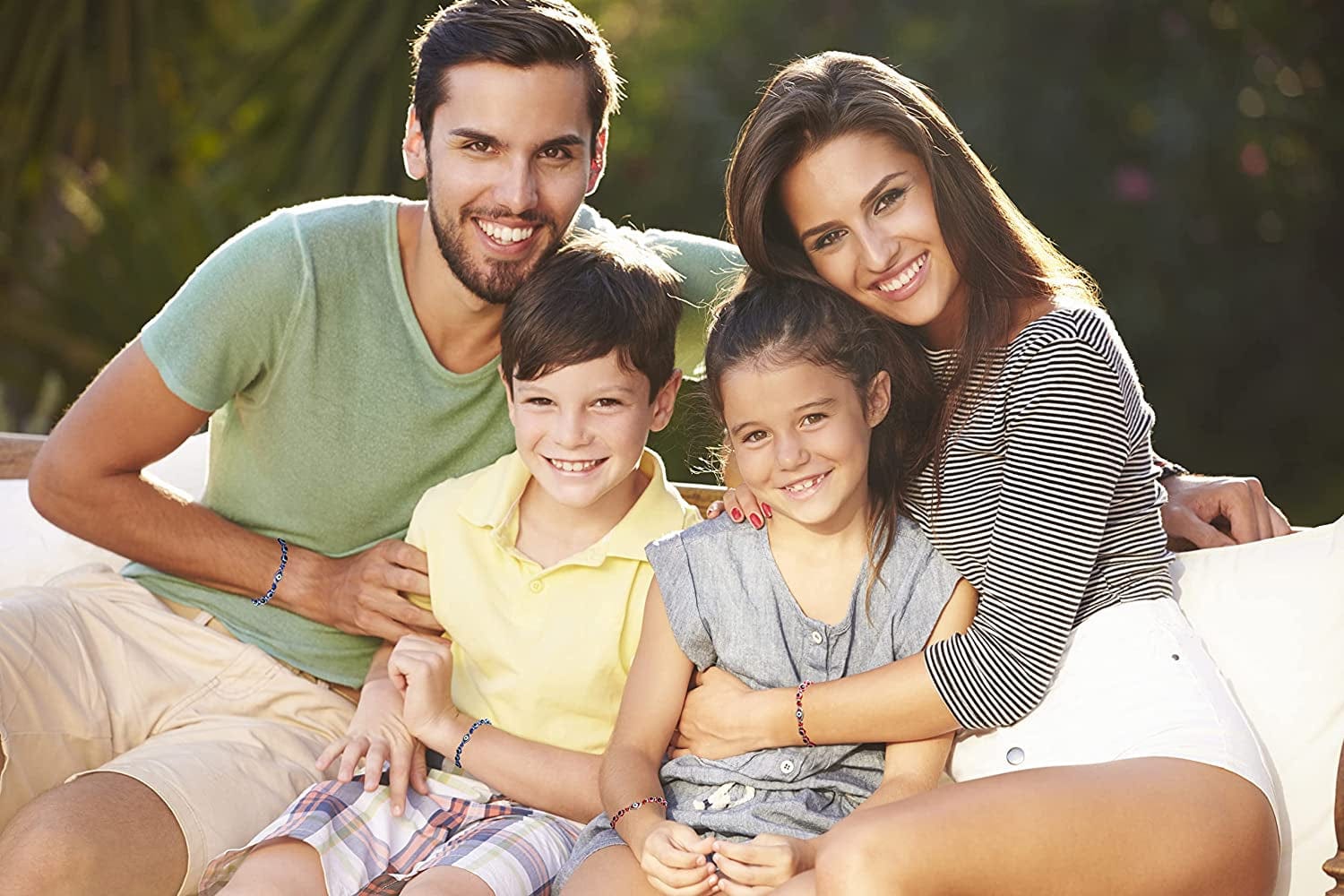 36/24 Pcs Evil Eye Bracelets Pack Mexican Braclets Set Ojo Bracelet Protection Amulet Anklets Jewelry Gift for Women Girls Boys Apparel & Accessories > Jewelry > Bracelets BONITTER