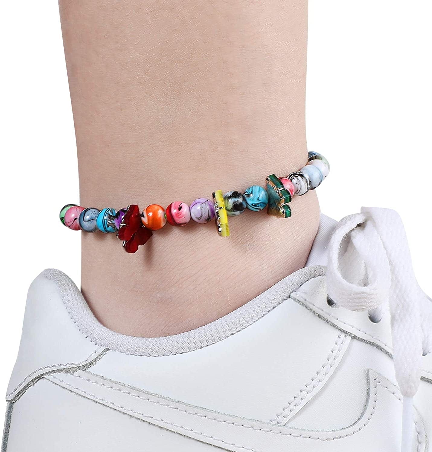 36 Pieces Butterfly Charms Acrylic Butterfly Pendant Colorful Butterfly Shape Charms for Earrings Bracelets Necklace DIY Jewelry Pendant Making Silver