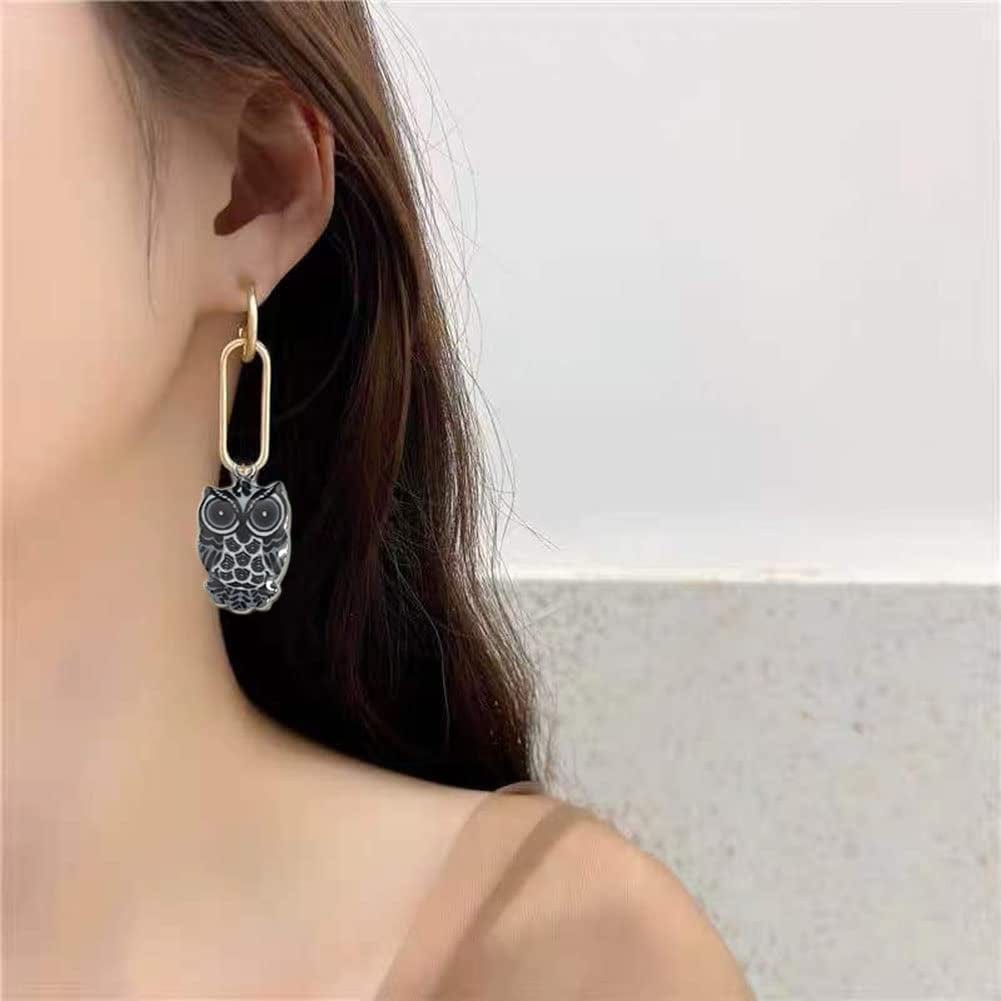 36 Pieces Owl Enamel Charms Halloween Charms Halloween Owl Enamel Charms for Jewelry Making Colorful Owl Charms Pendants for Earrings Necklaces Bracelets Owl Charms DIY Craft Findings