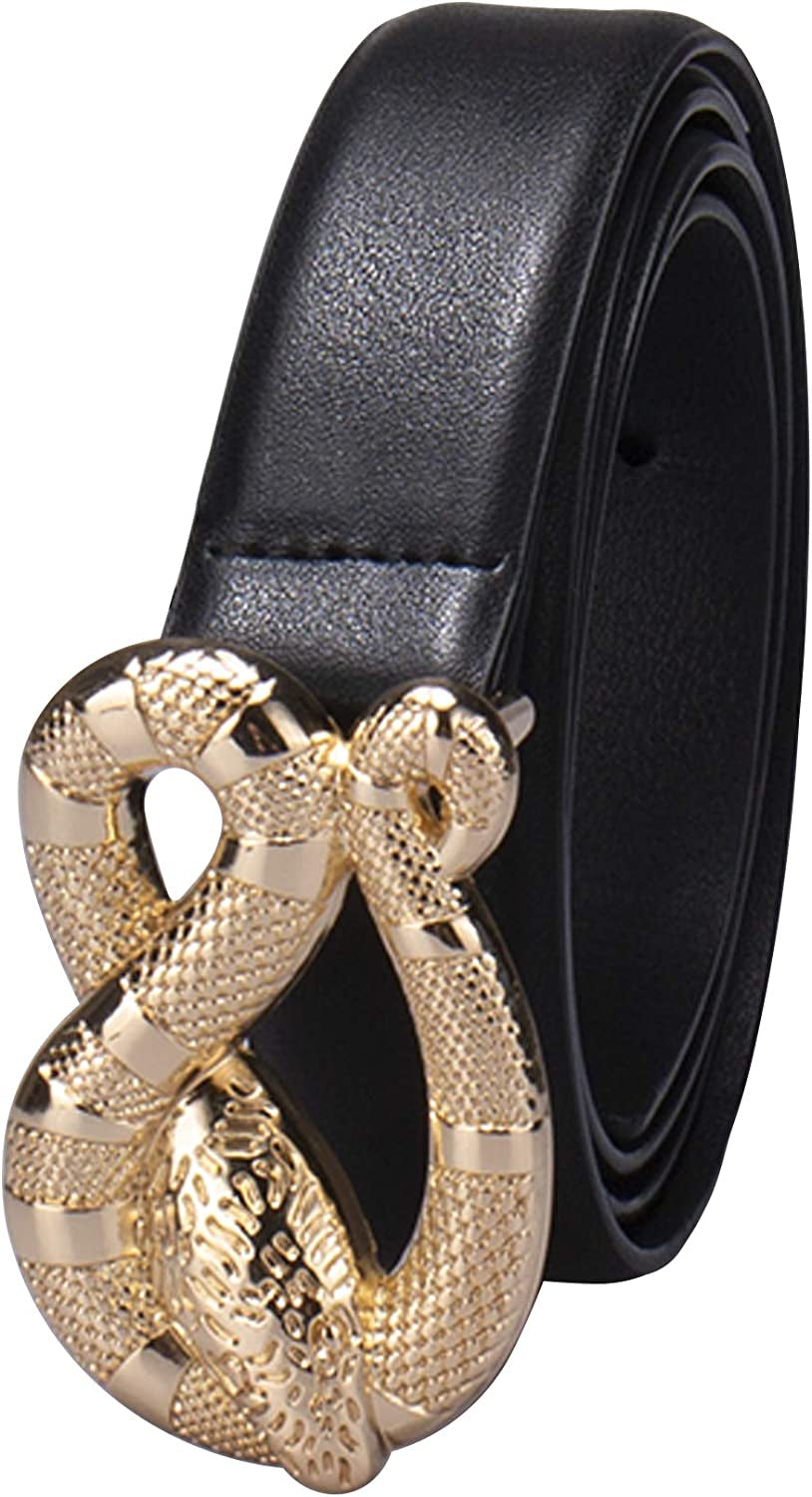 Jessica Simpson Women'S Fashion Casual Belt Apparel & Accessories > Clothing Accessories > Belts Jessica Simpson Black Snake 1 X-Large
