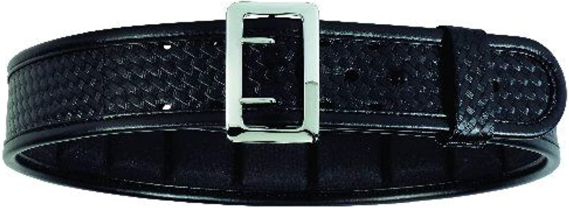 BIANCHI 7960 Sam Browne Duty Belt - 2.25" Apparel & Accessories > Clothing Accessories > Belt Buckles BIANCHI Plain - Chrome Snap 36