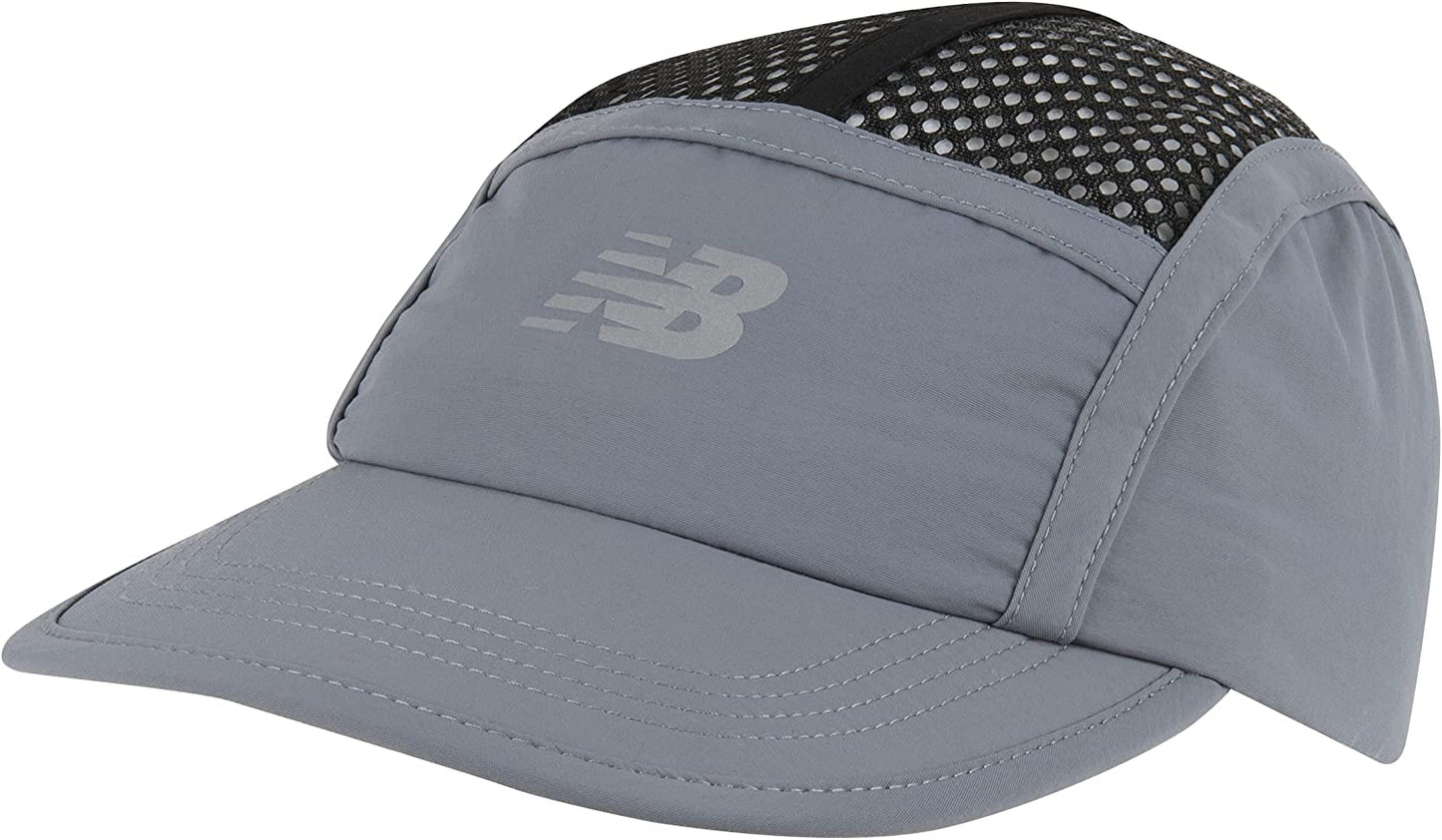 New Balance Men'S and Women'S Running Stash Hat Apparel & Accessories > Clothing Accessories > Hats New Balance Gunmetal One Size