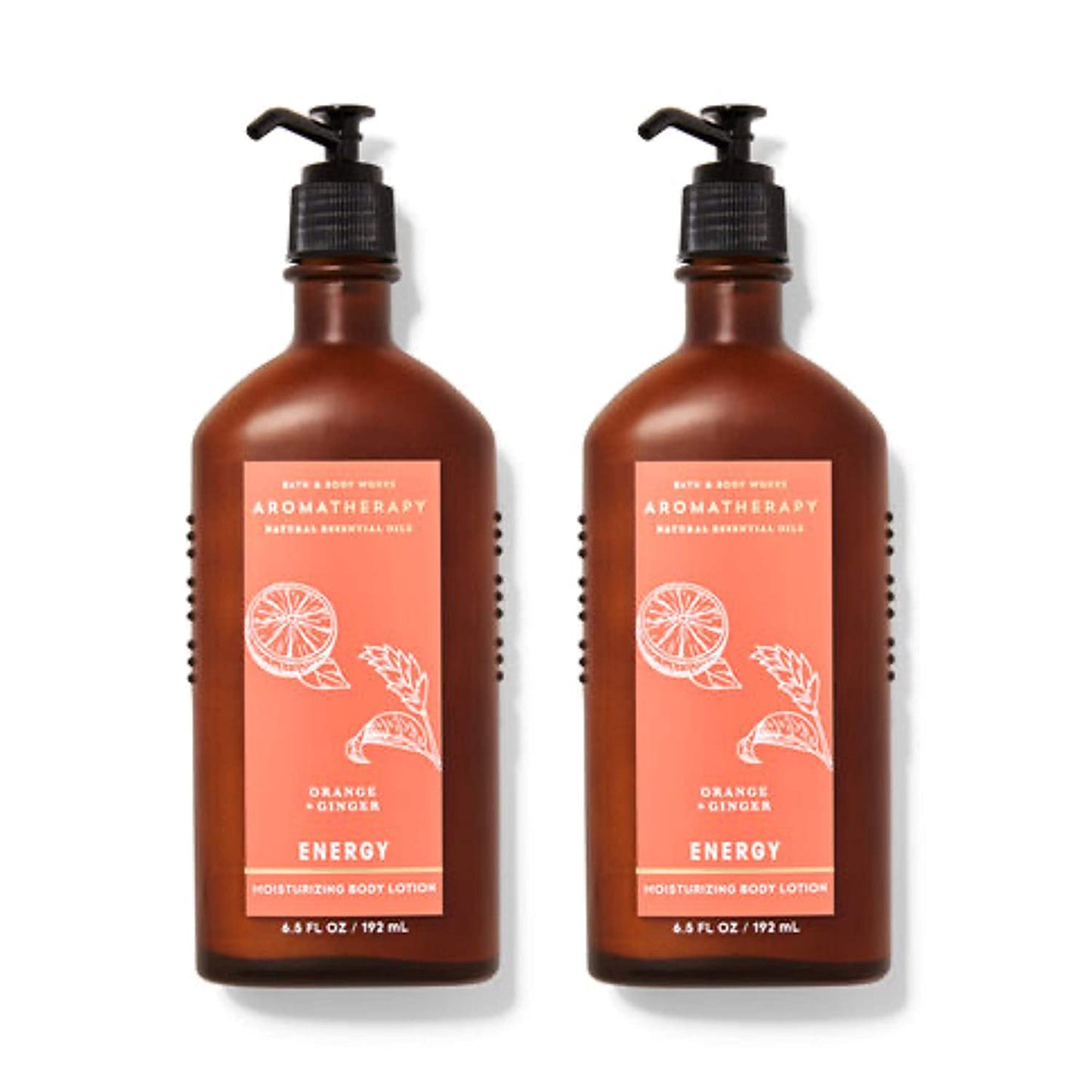 Bath & Body Works Aromatherapy Energy - Orange + Ginger Body Lotion, 6.5 Fl Oz, 3-Pack Health & Beauty > Personal Care > Cosmetics > Bath & Body Bath & Body Works 6.5 Fl Oz (Pack of 2)