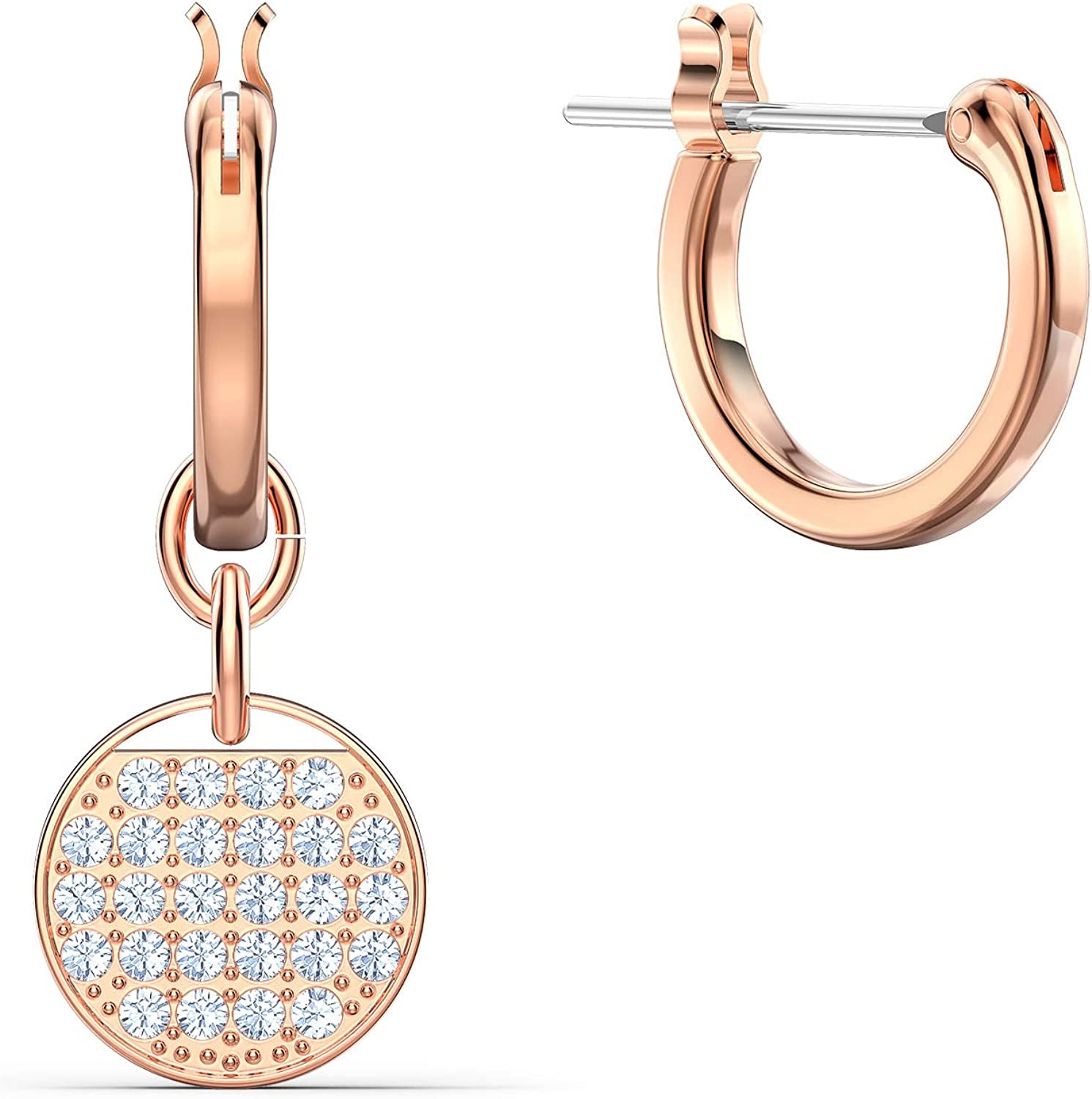 SWAROVSKI Ginger Jewelry Collection, Clear Crystals, Grey Crystals, Blue Crystals Apparel & Accessories > Jewelry > Necklaces SWAROVSKI