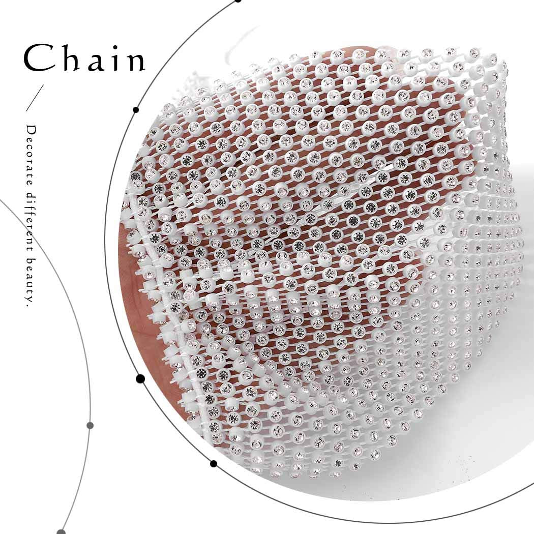 Earent Mesh Rhinestone Body Chain Set Beach Chest Belly Chains Crystal Bikini Nightclub Party Bra Breast Chains Rave Body Jewelry for Women and Girls (Silver) Apparel & Accessories > Jewelry > Body Jewelry EARENT