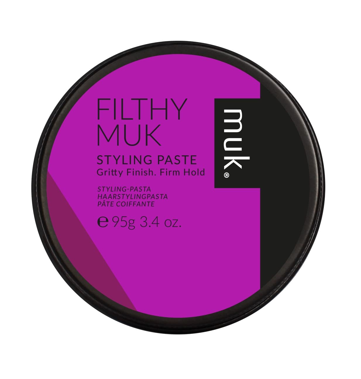 Muk Haircare Filthy Muk Gritty Finish Styling Paste, Hair Product, Hair Paste for Men, Firm Hold, Gritty Finish, Medium Shine - 3.4Oz Health & Beauty > Personal Care > Hair Care MUK.