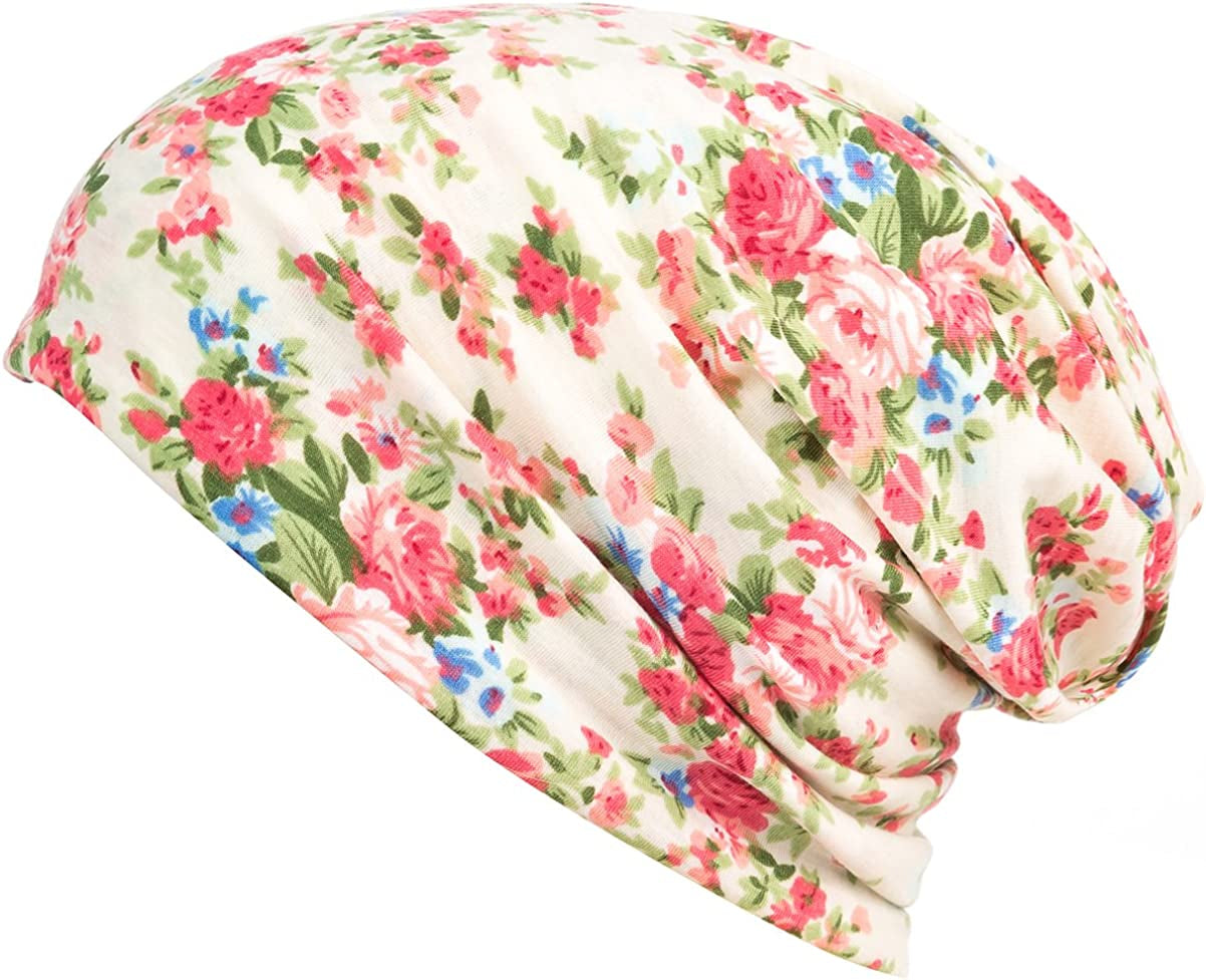 HONENNA Printed Turban Headband Chemo Cap Soft Sleep Beanie Apparel & Accessories > Clothing Accessories > Headwear HONENNA Begin