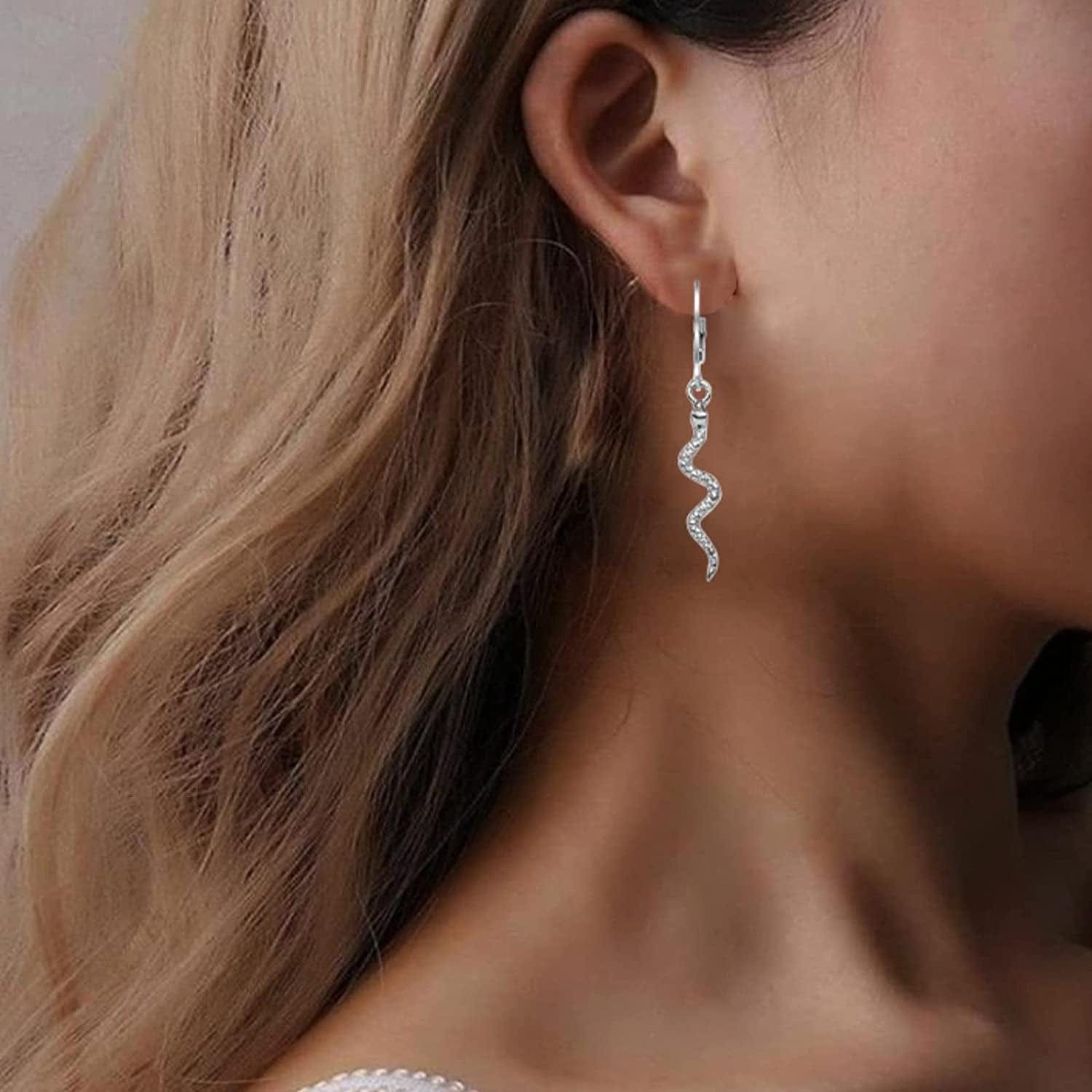 38 Pairs Silver Hoop Earrings Set for Women Multipack, Hypoallergenic Boho Fashion Vintage Acrylic Pearl Stud Hoop Earingings Jewelry for Girls Birthday Christmas Gift