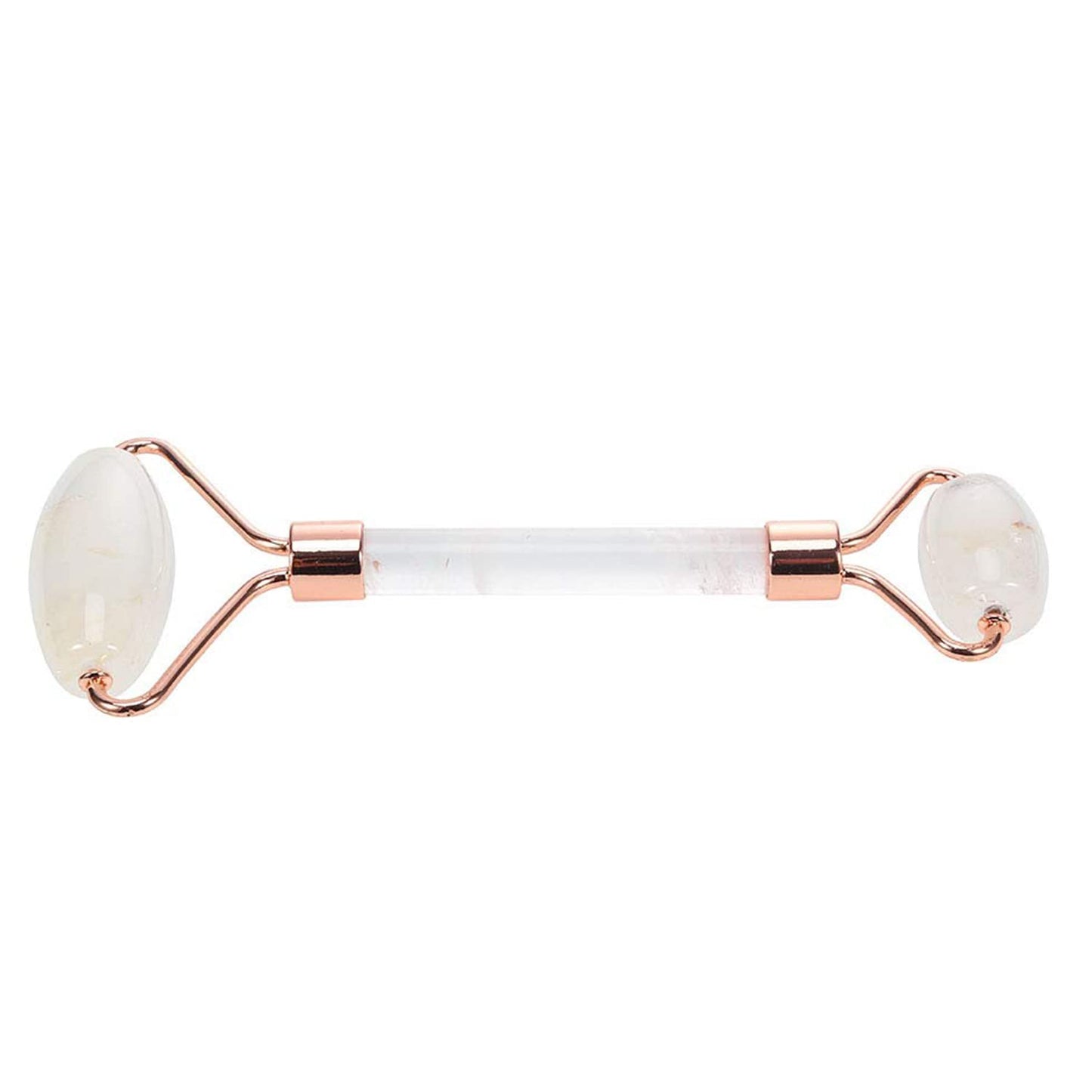 White Face Roller – Skin Care Tool Made of Clear Quartz – Facial Skin Care Products for Improved Circulation – Face Massager Compatible with All Skin Types – for a Fresh and Firm Looking Skin Health & Beauty > Personal Care > Cosmetics > Cosmetic Tools > Skin Care Tools C CRYSTAL LEMON