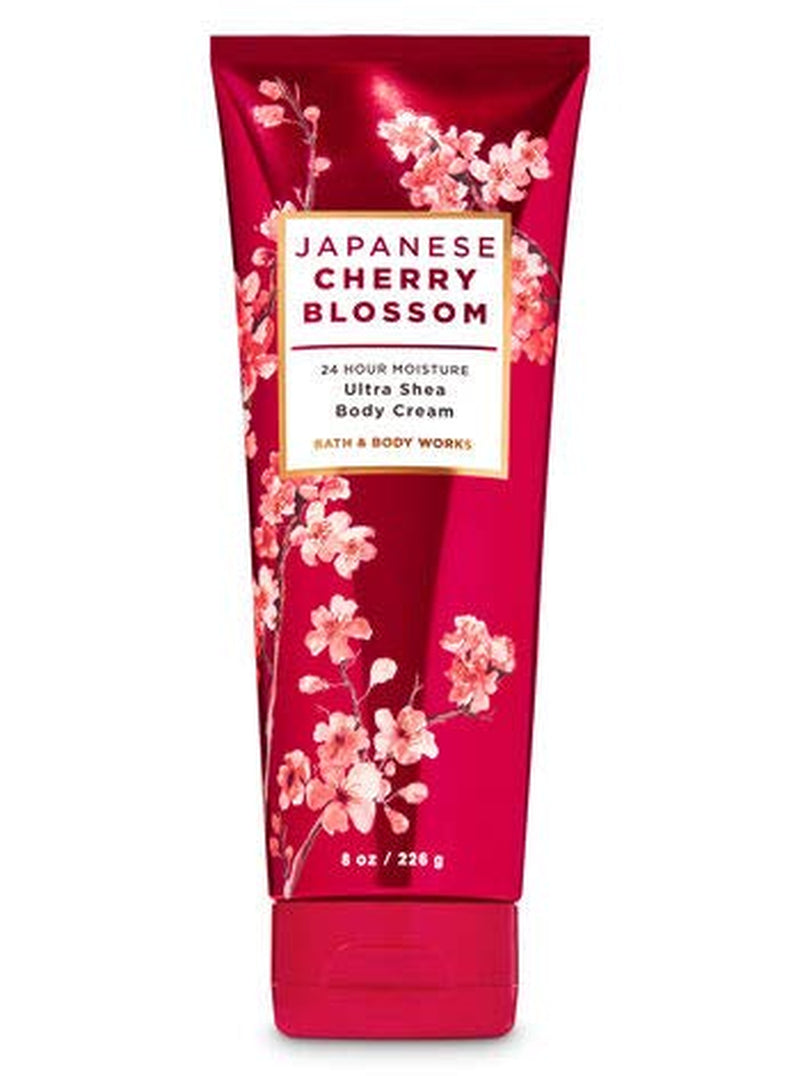 Bath and Body Works - Japanese Cherry Blossom - Moisturizing Body Wash, Fine Fragrance Mist and Ultra Shea Body Cream - 3 Pc - Gift Set (2020)) Health & Beauty > Personal Care > Cosmetics > Bath & Body Bath and Body Works
